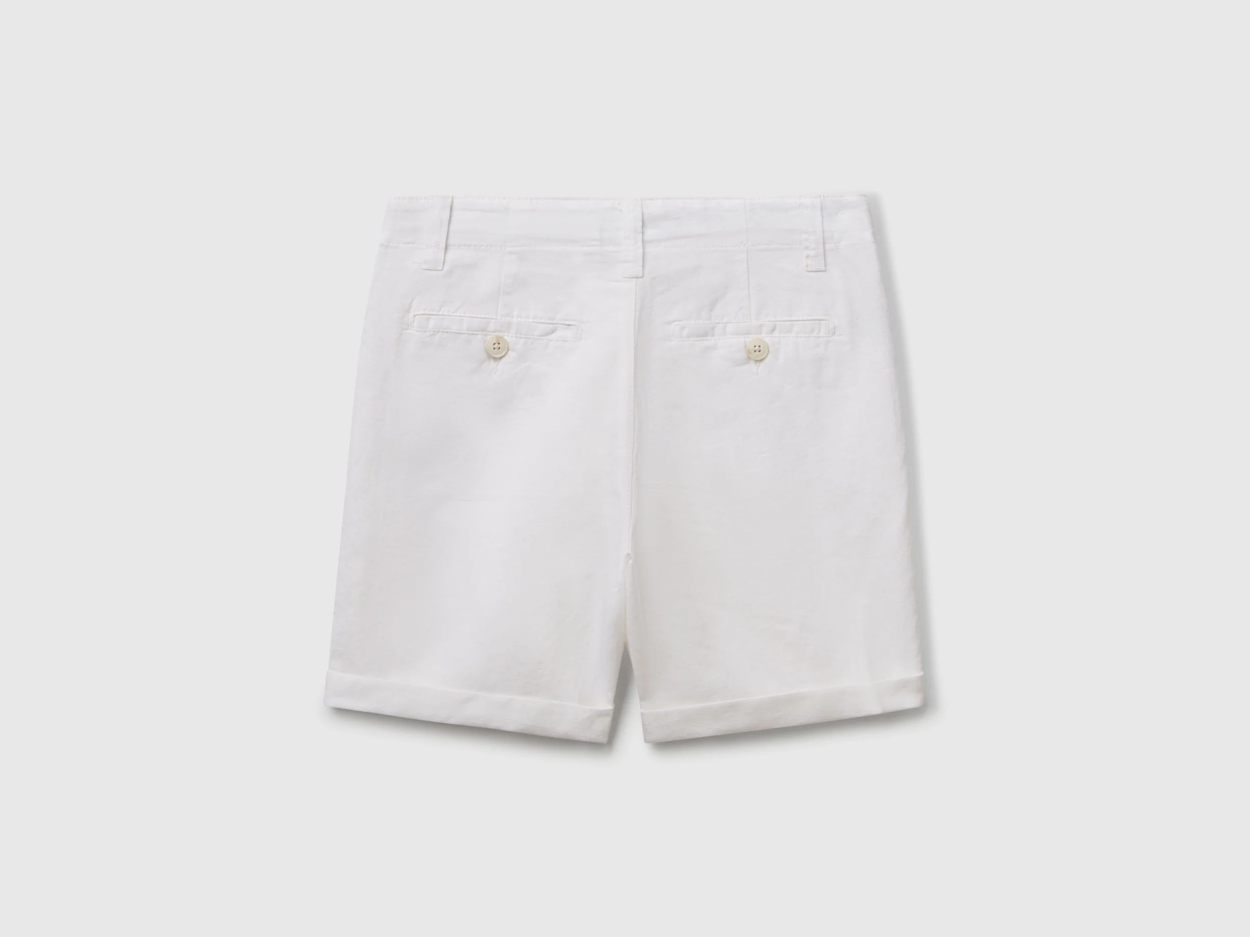 Bermuda chino in misto lino - Image 2
