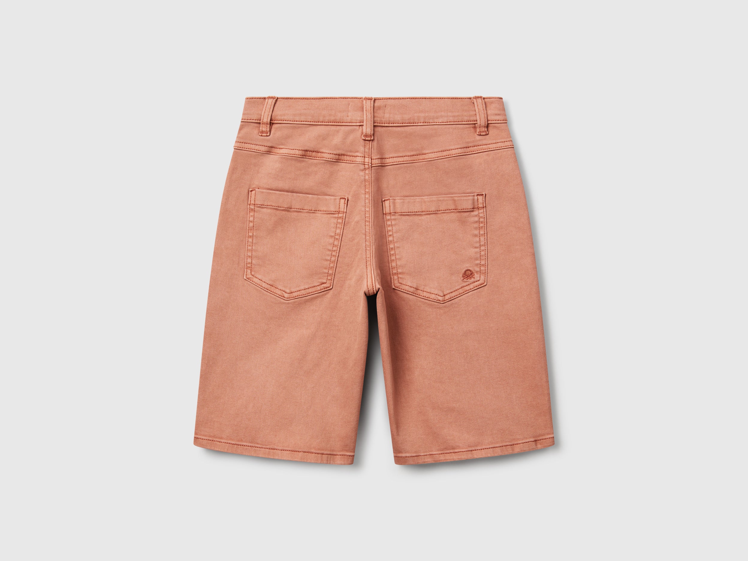 Bermuda regular fit effetto denim - Image 2