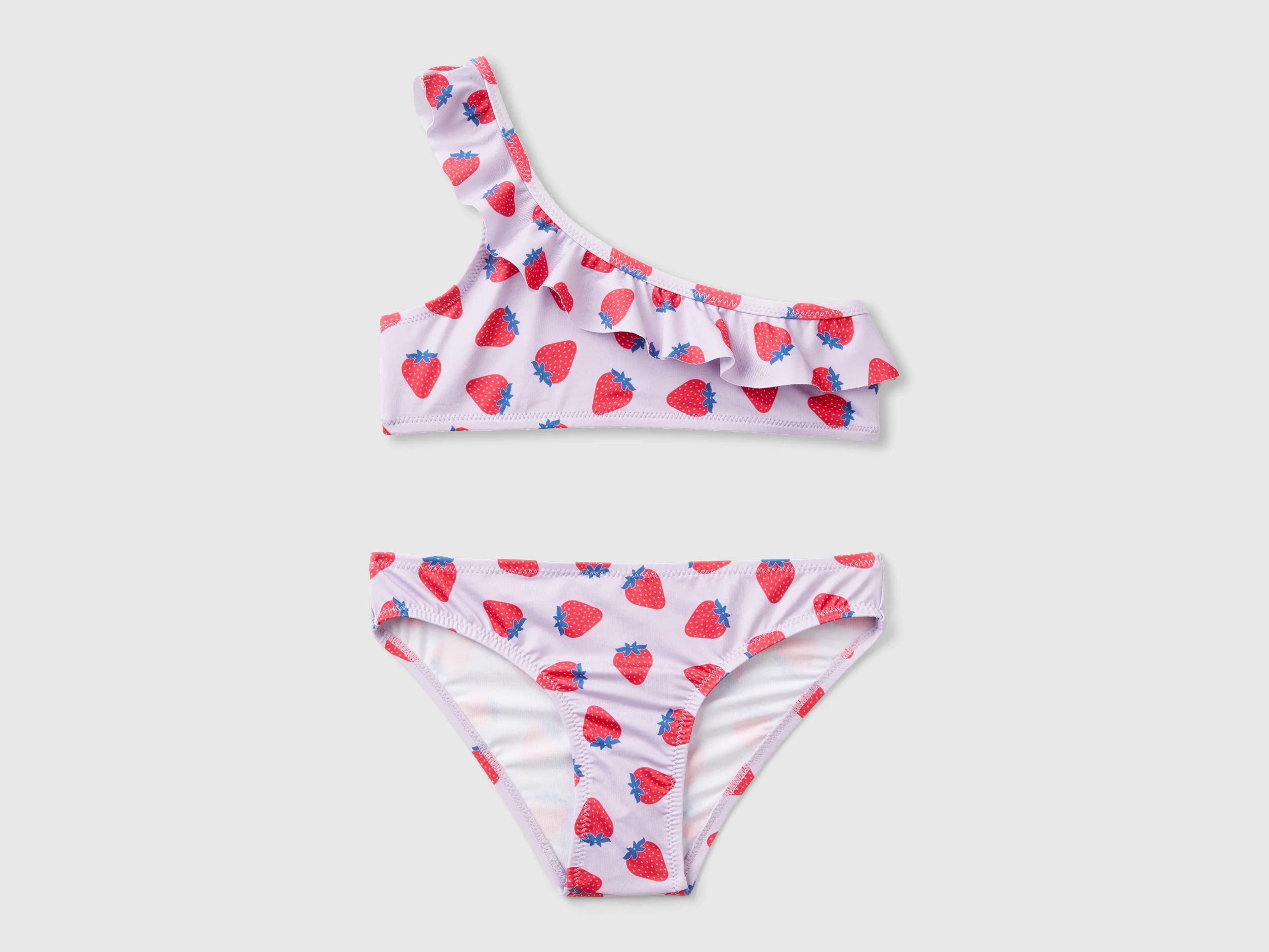 Bikini mare con pattern fragole