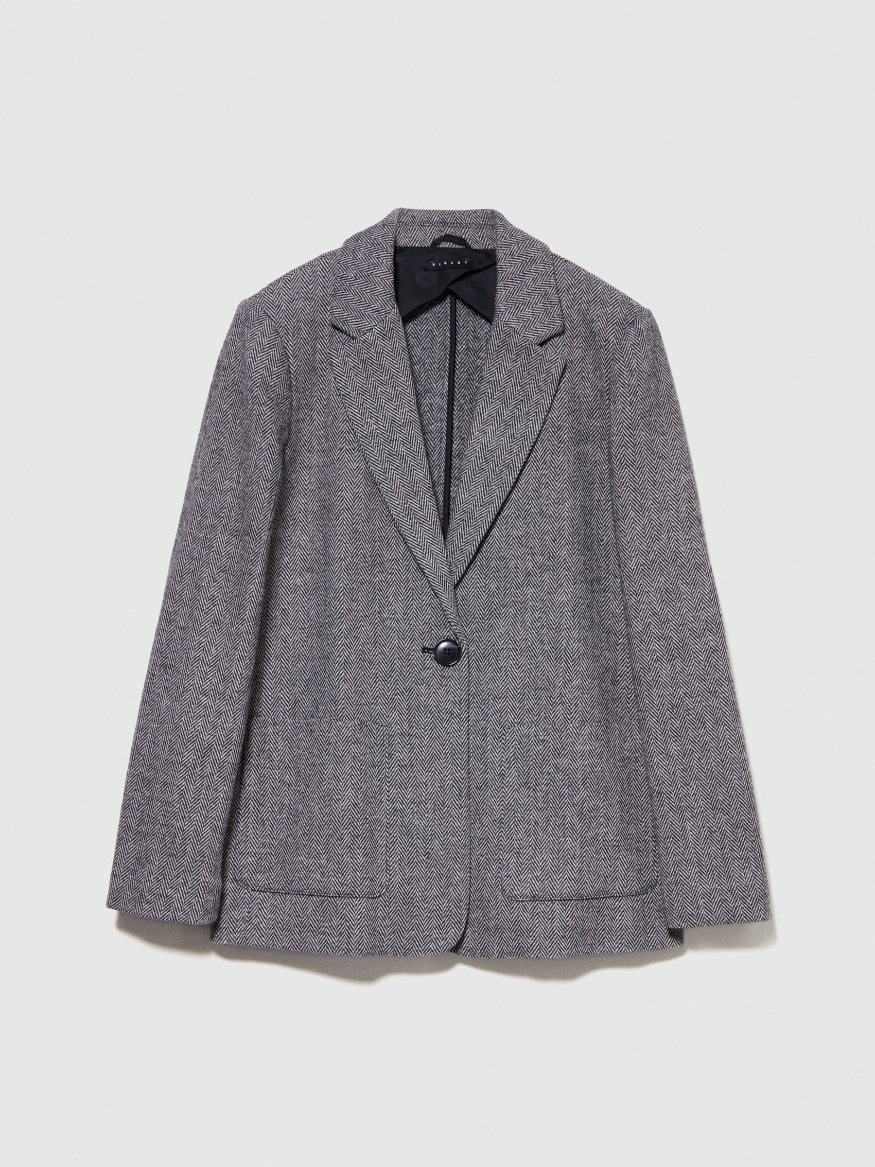 Blazer in misto lana