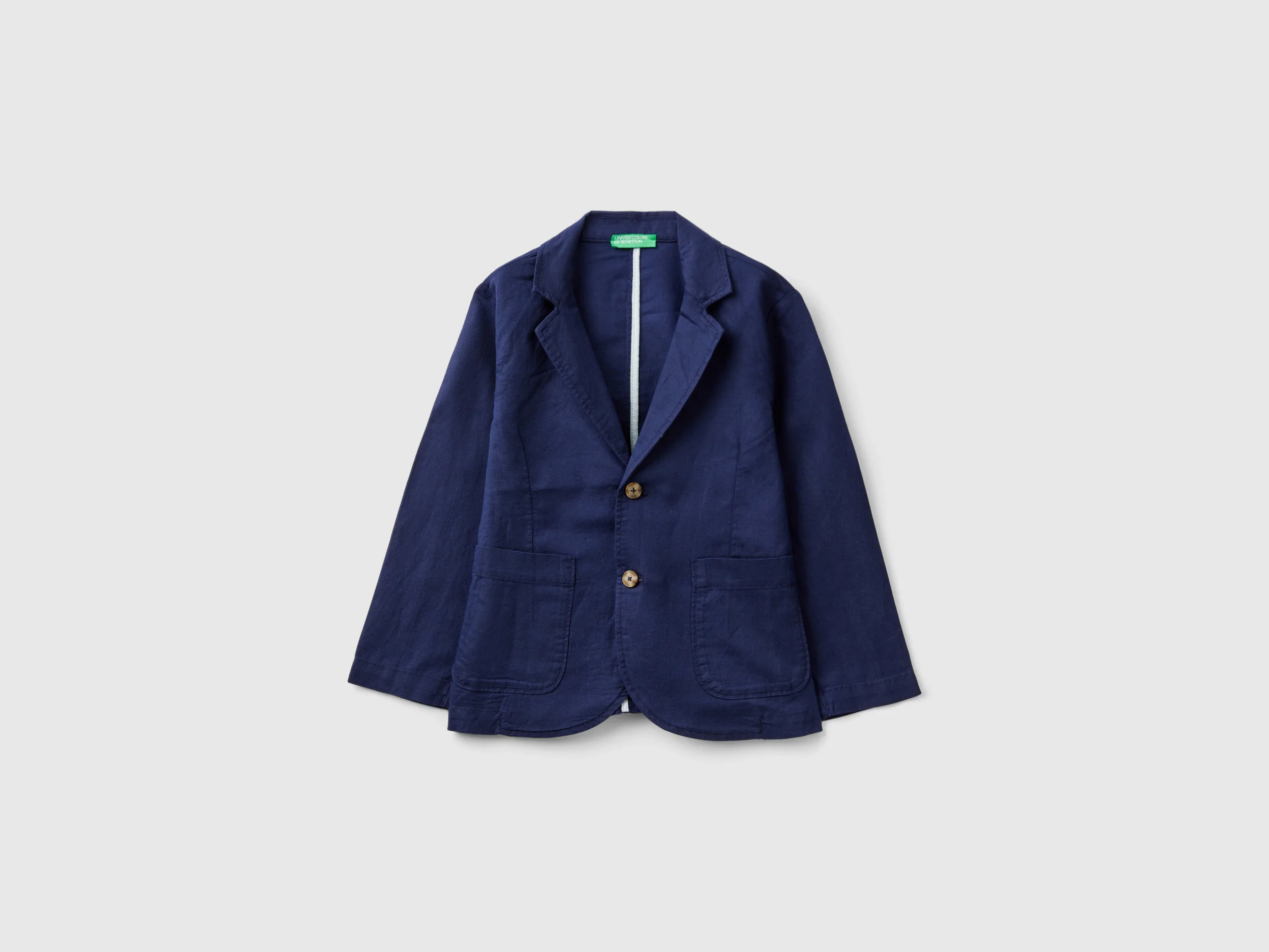 Blazer in misto lino