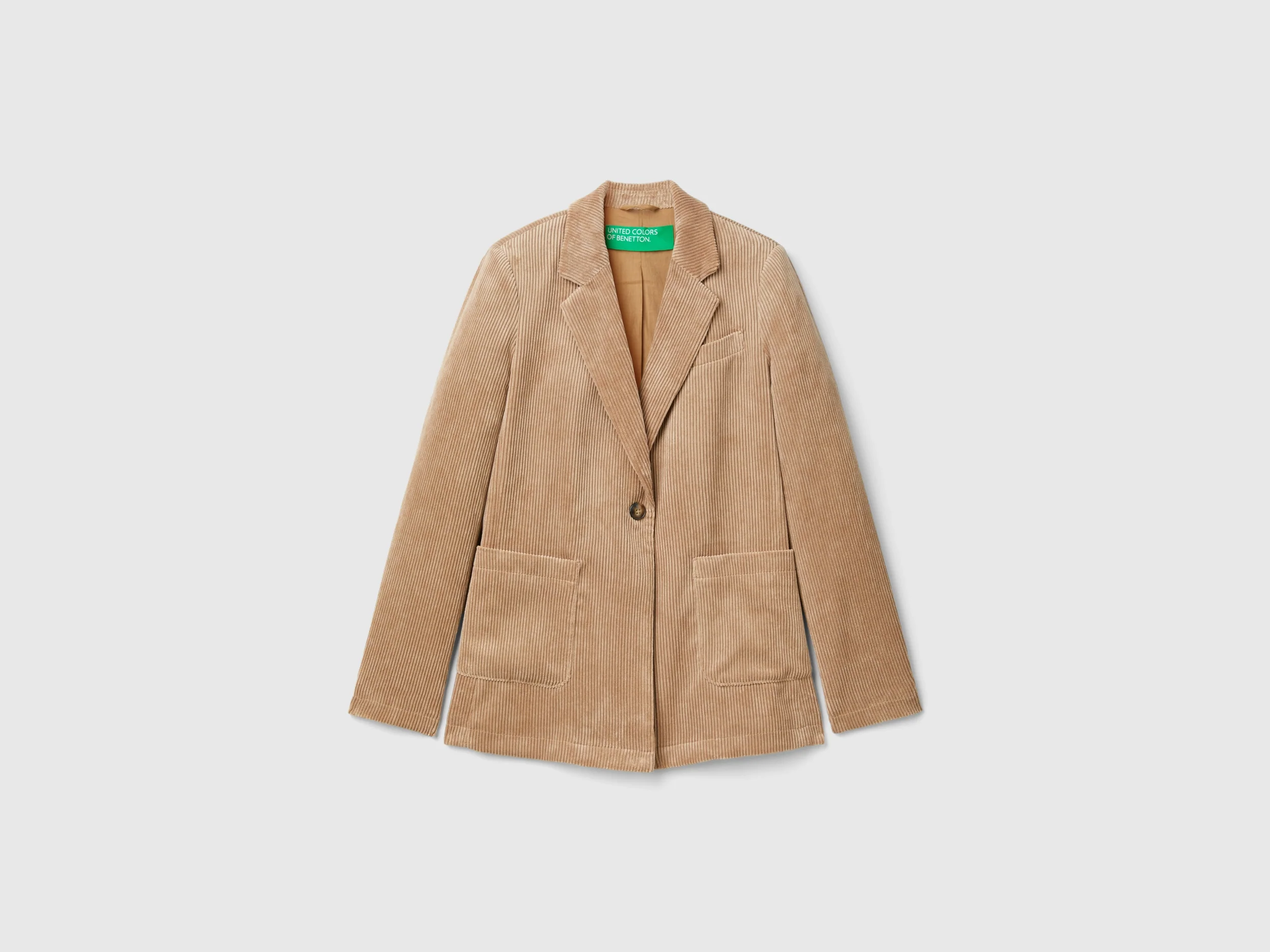Blazer in velluto a costine