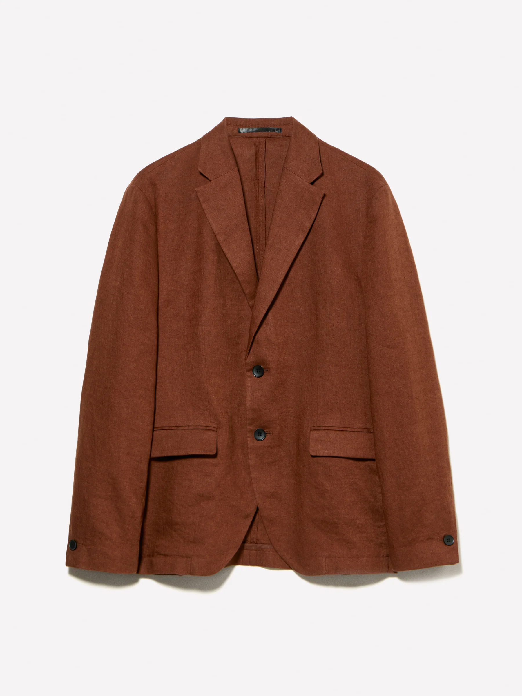 Blazer scuro 100% lino