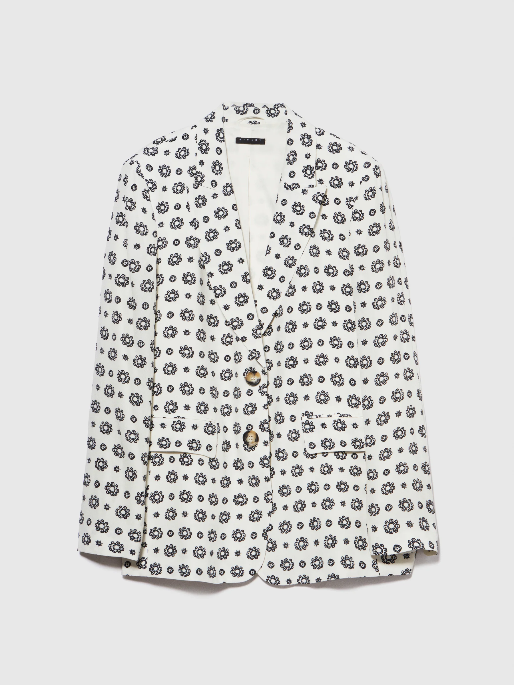 Blazer stampato