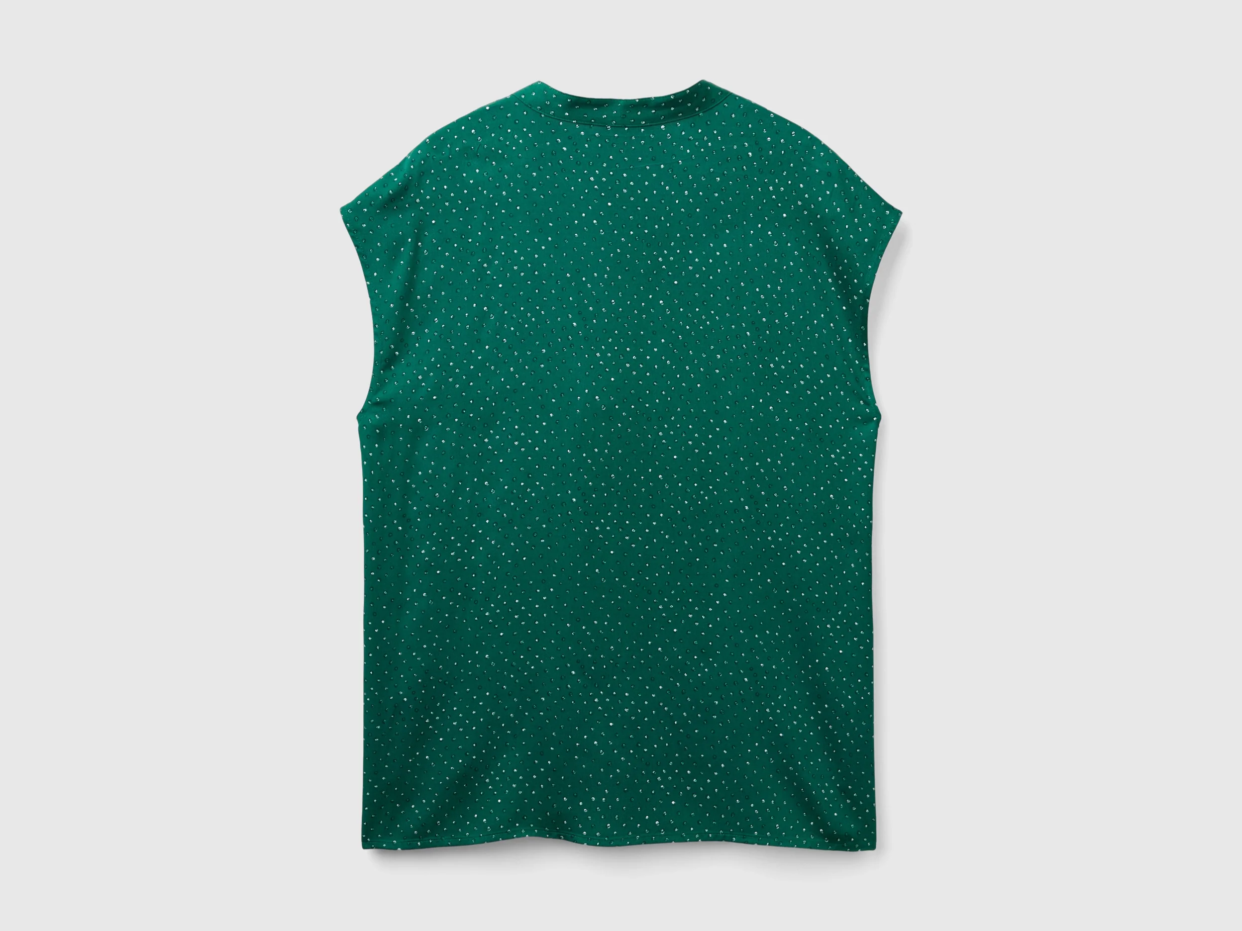 Blusa a pois in viscosa - Image 2