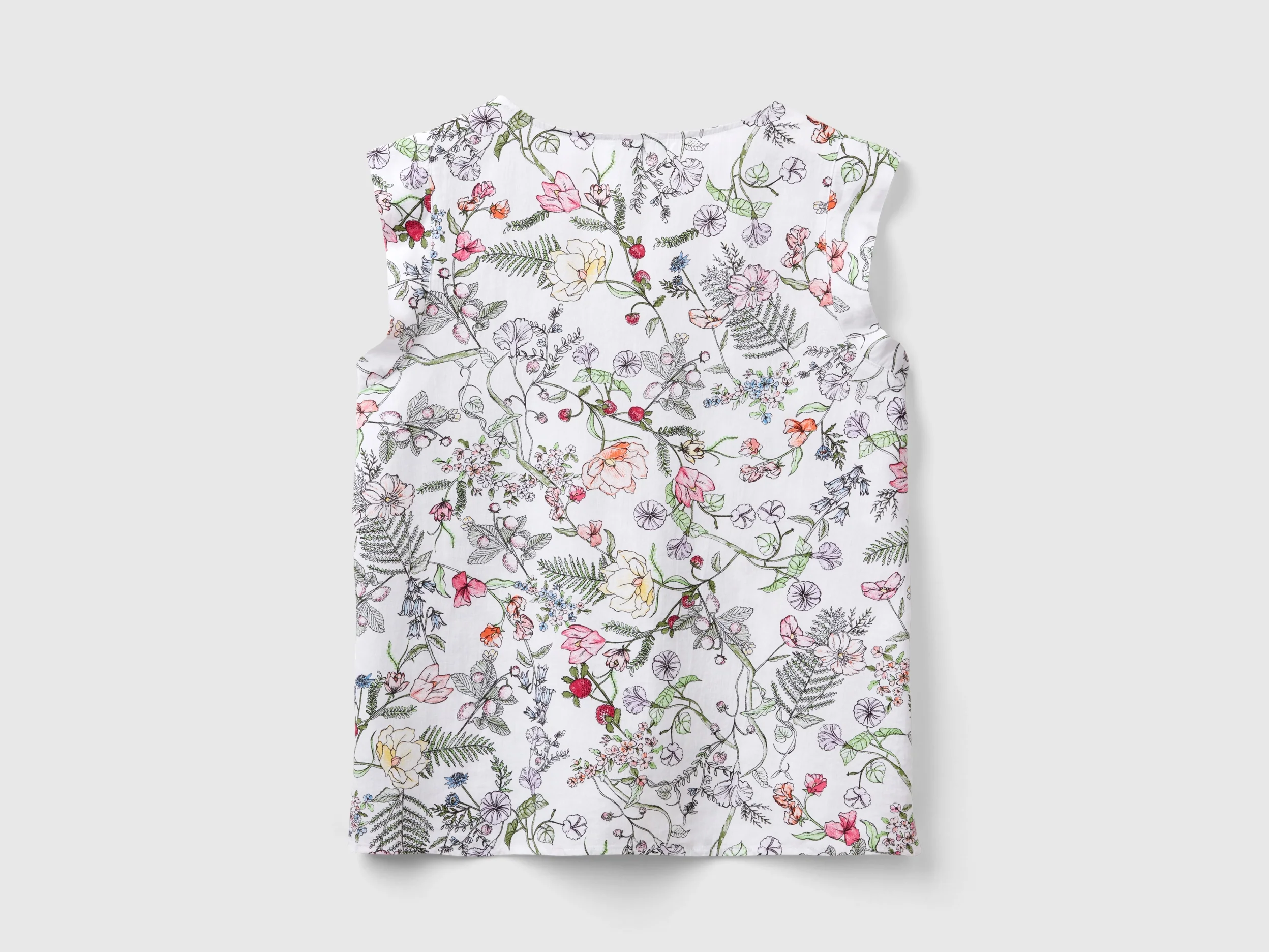 Blusa fantasia in misto viscosa sostenibile - Image 2