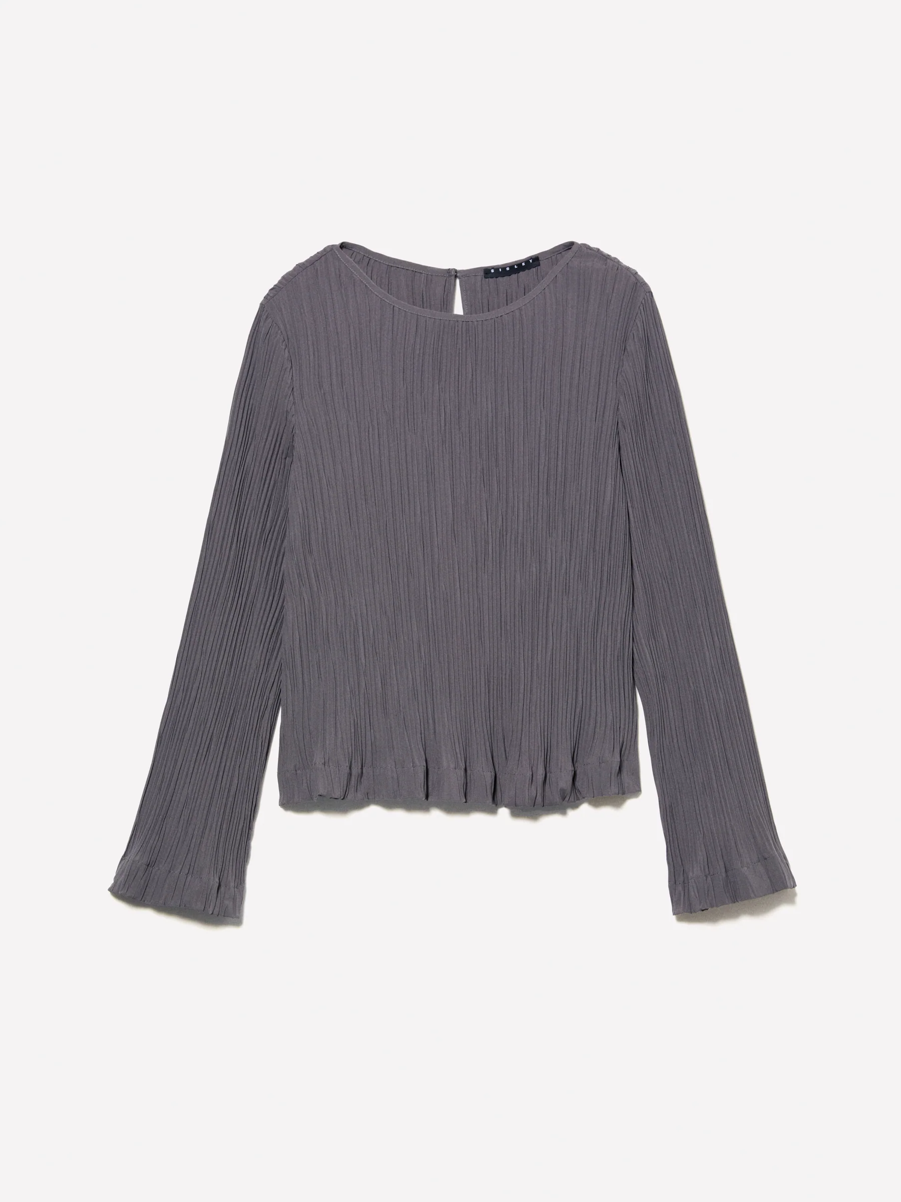 Blusa plissettata