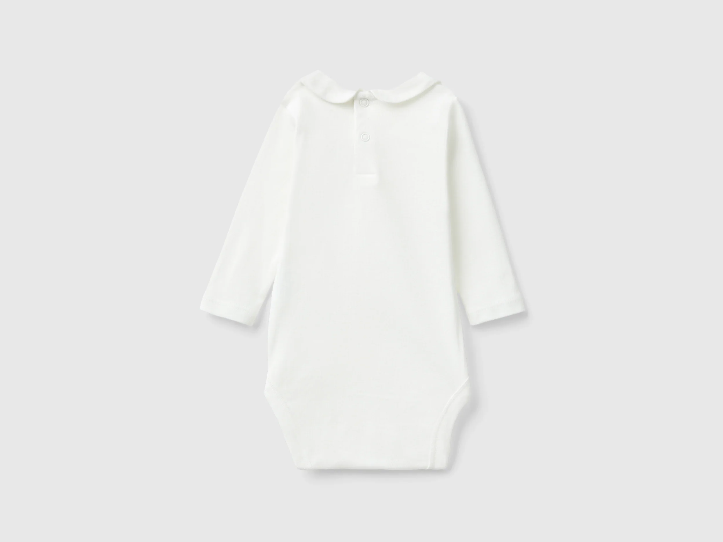 Body con colletto in cotone bio - Image 2