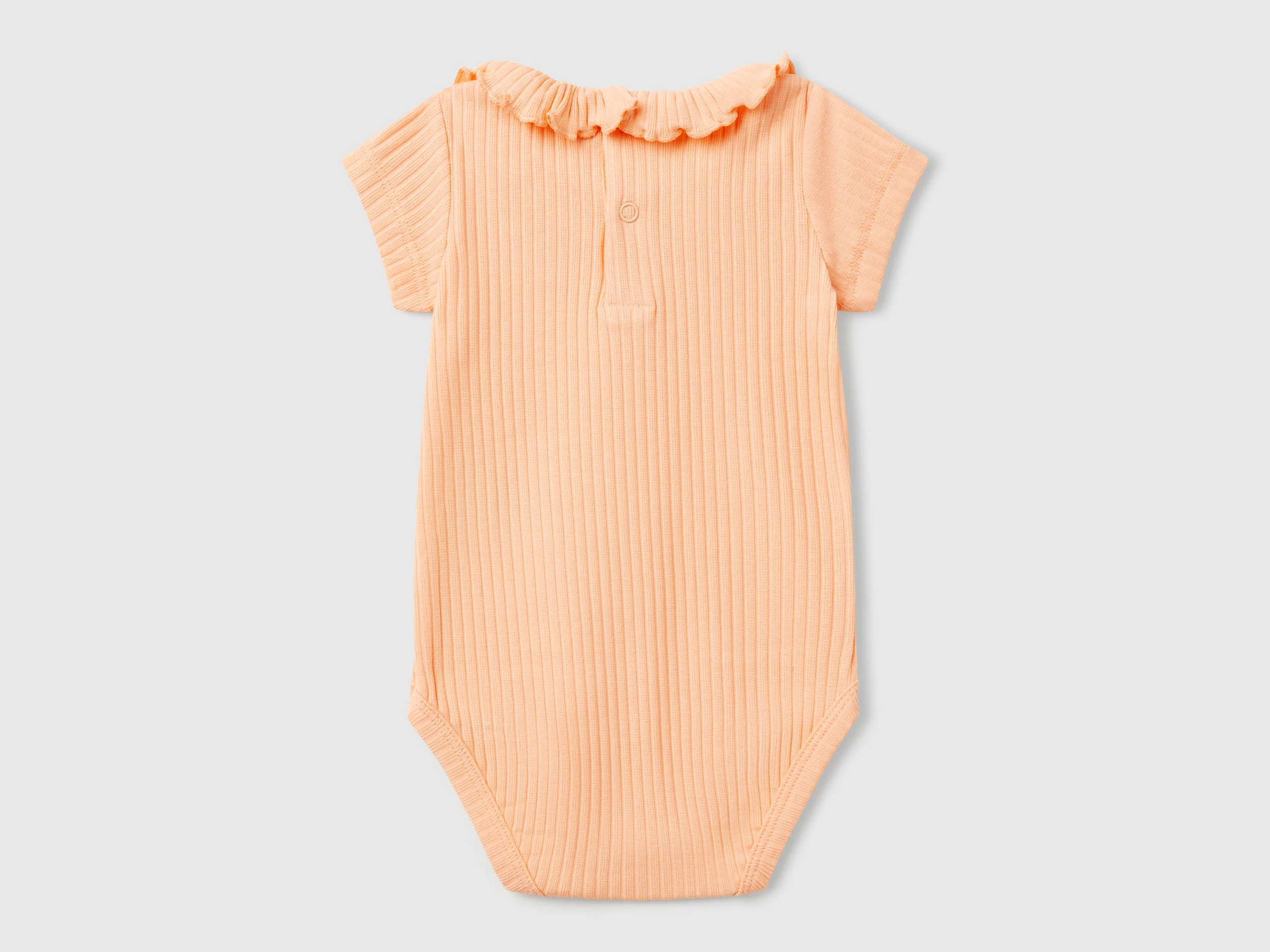 Body con colletto in cotone stretch - Image 2