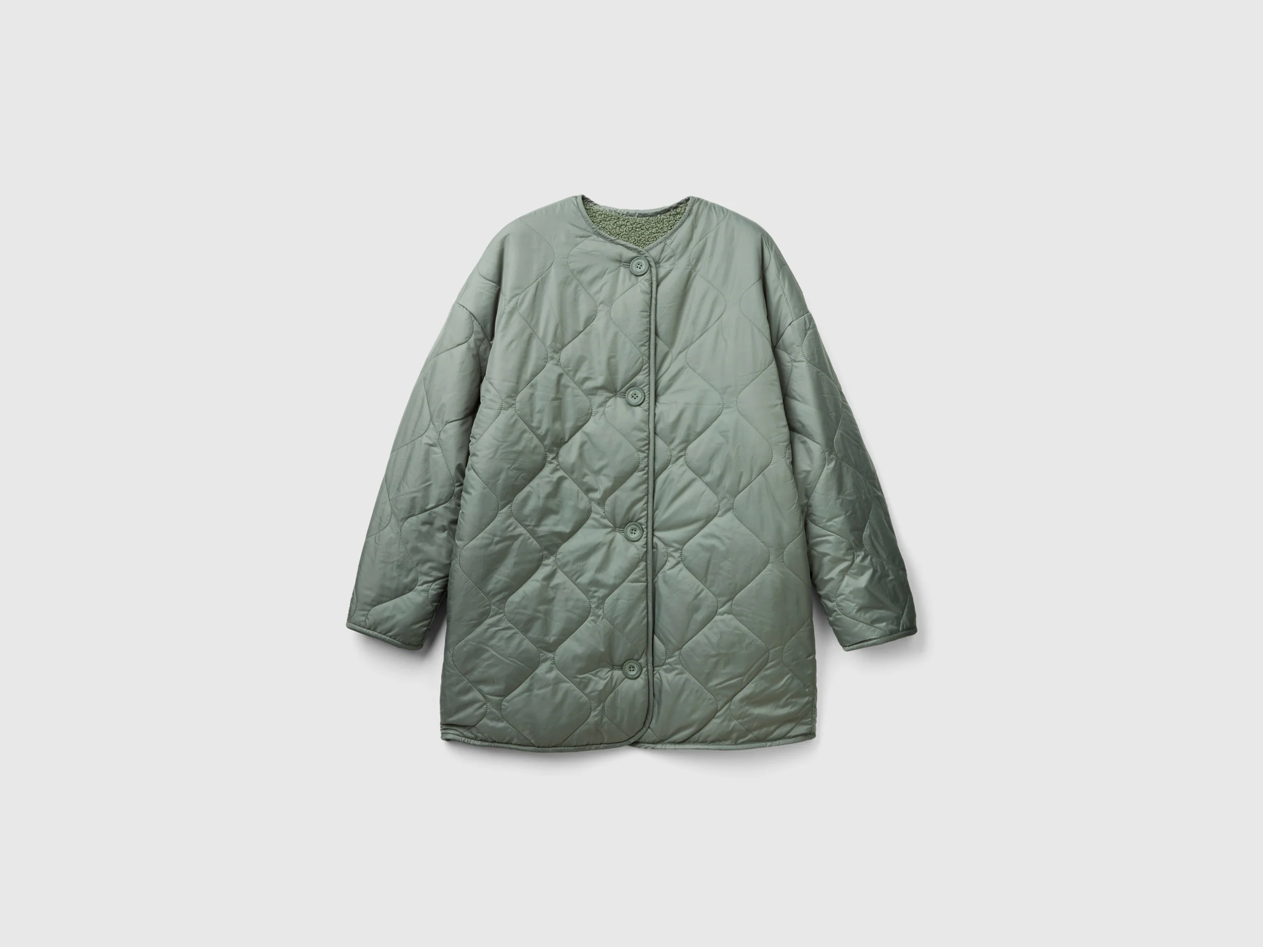 Bomber lungo in nylon