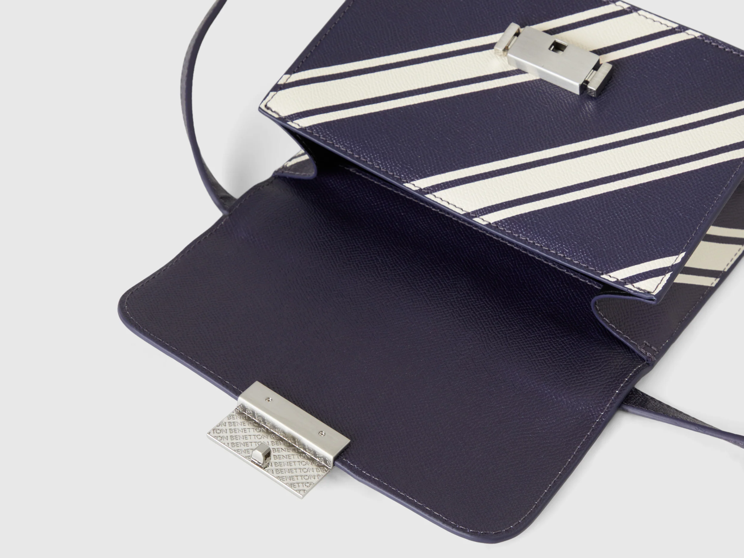 Borsa a righe regimental - Image 3