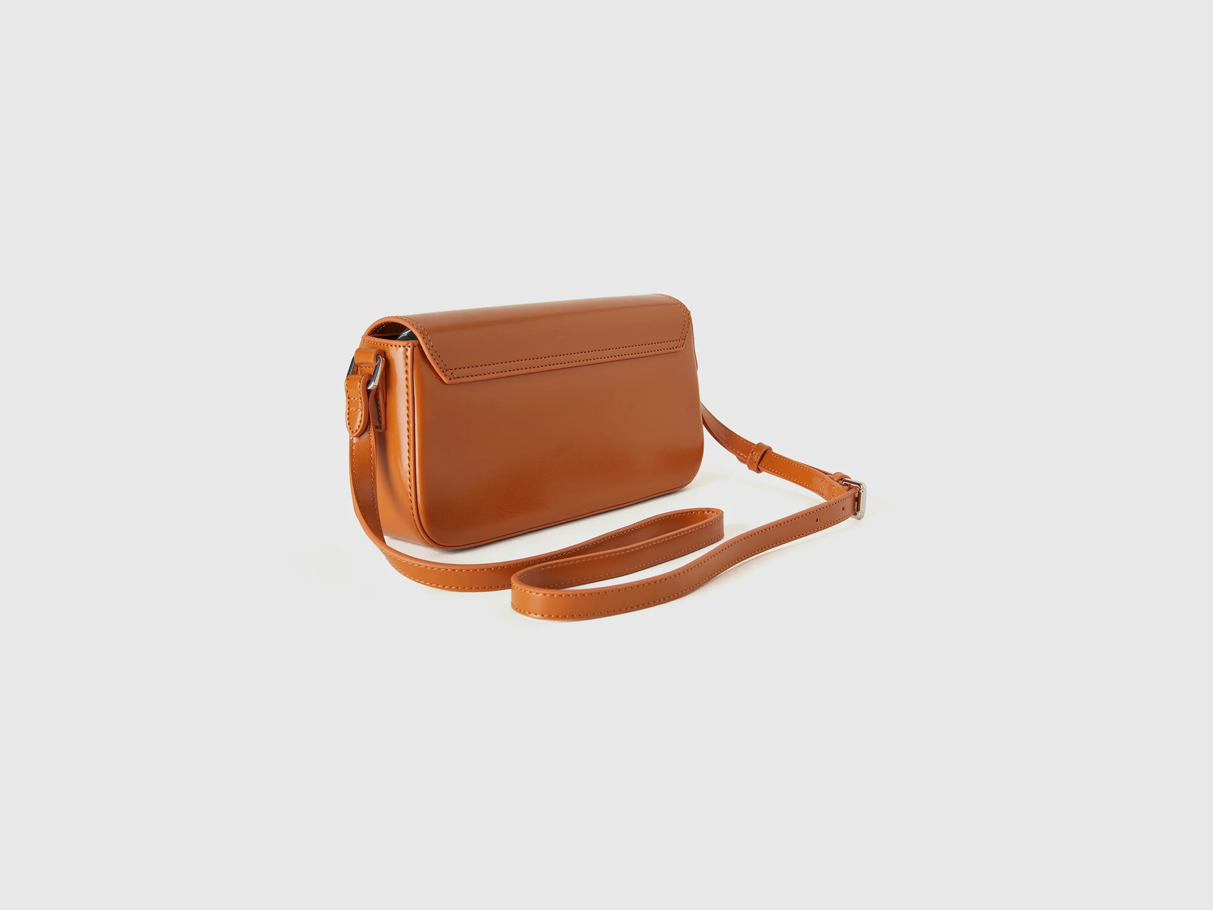 Borsa baguette effetto vernice - Image 2