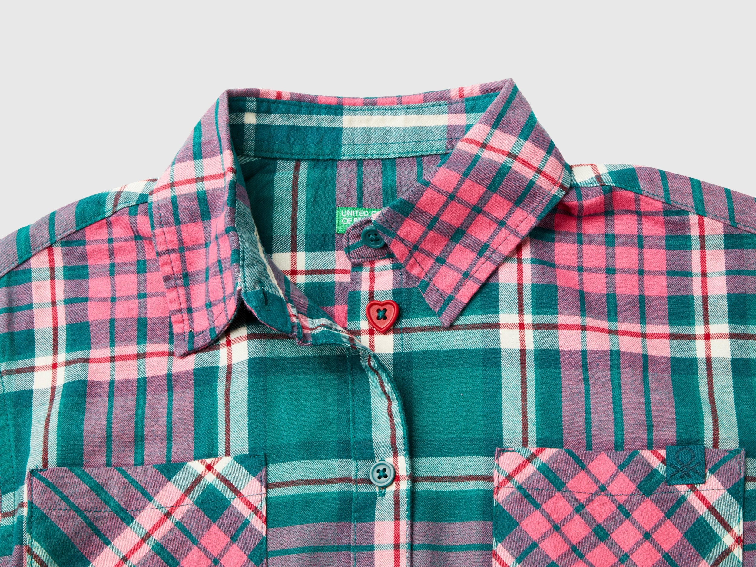 Camicia a quadri 100% cotone - Image 3