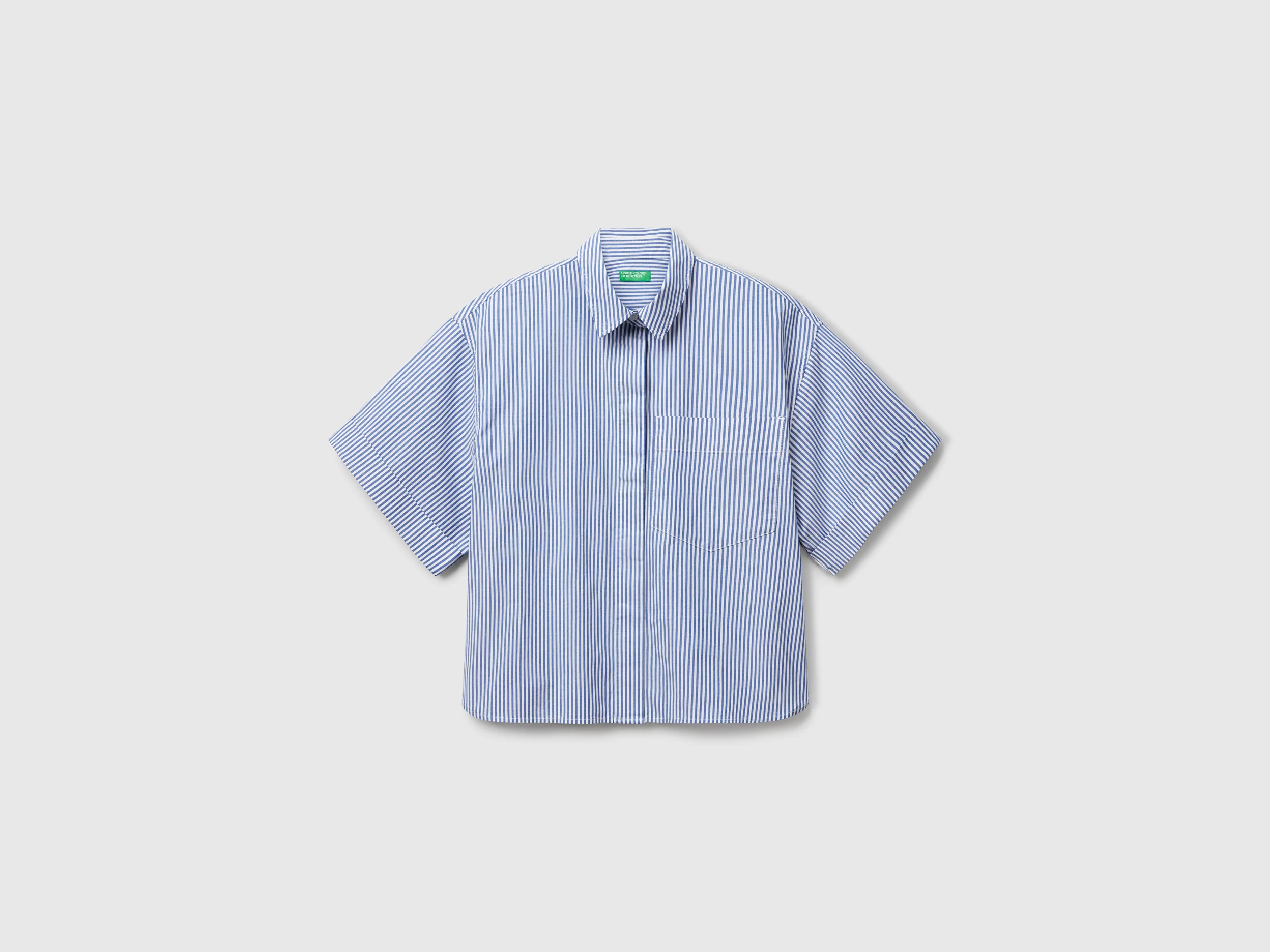 Camicia boxy fit a righe