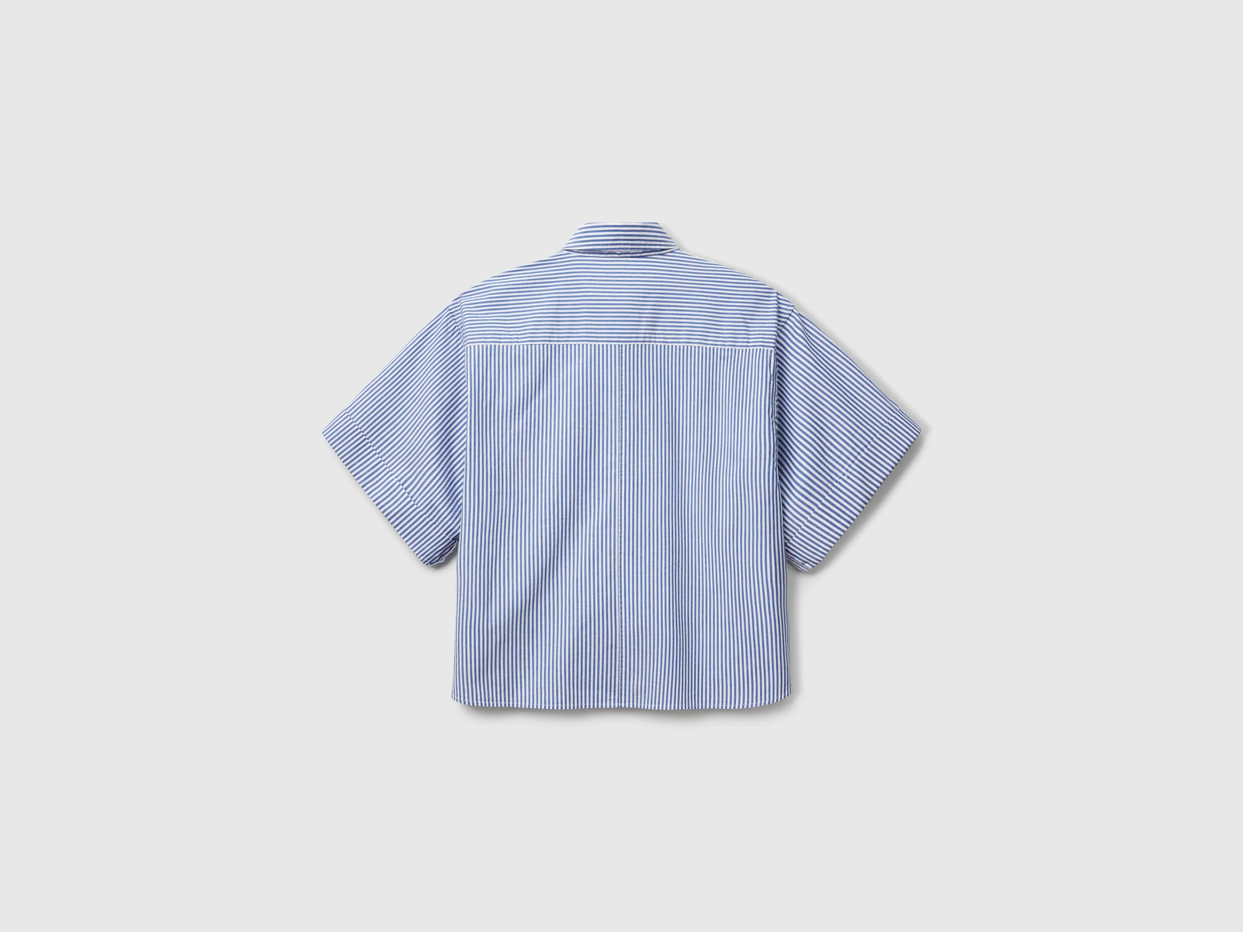 Camicia boxy fit a righe - Image 2
