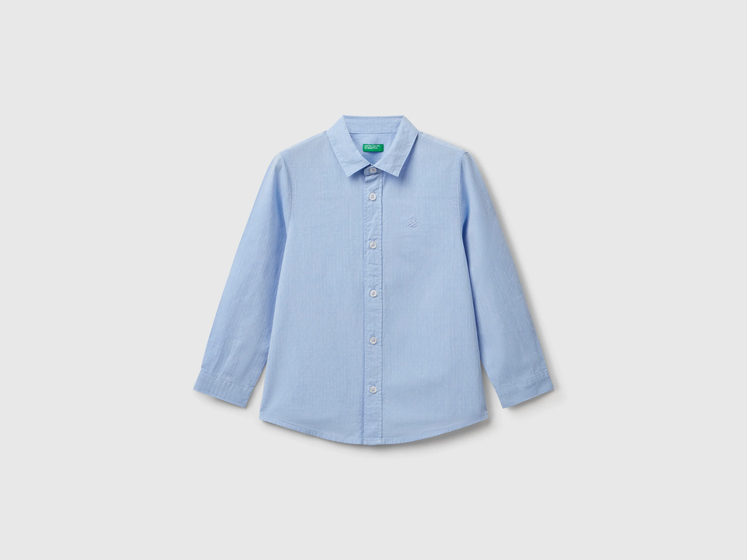 Camicia classica in puro cotone