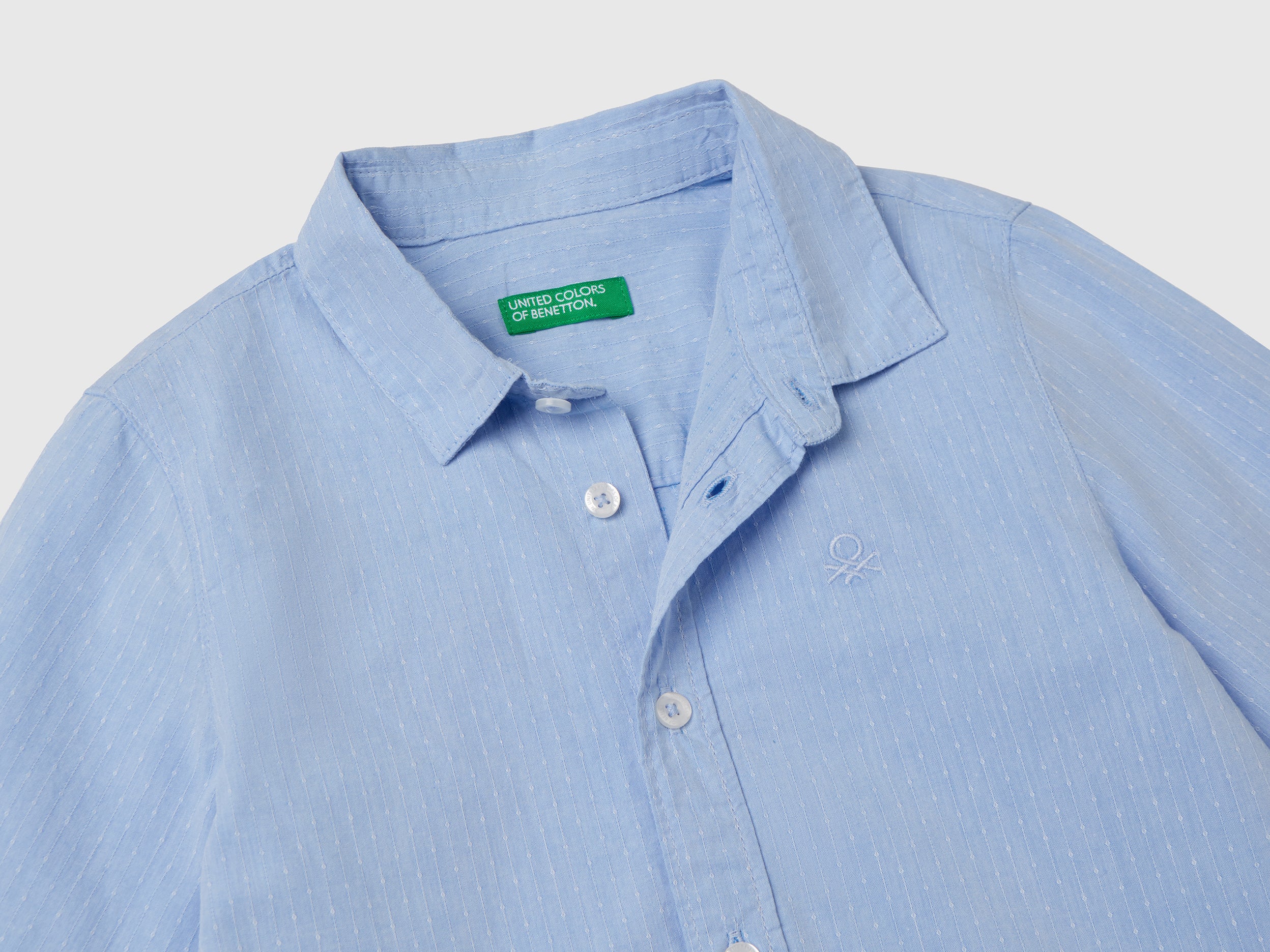 Camicia classica in puro cotone - Image 3