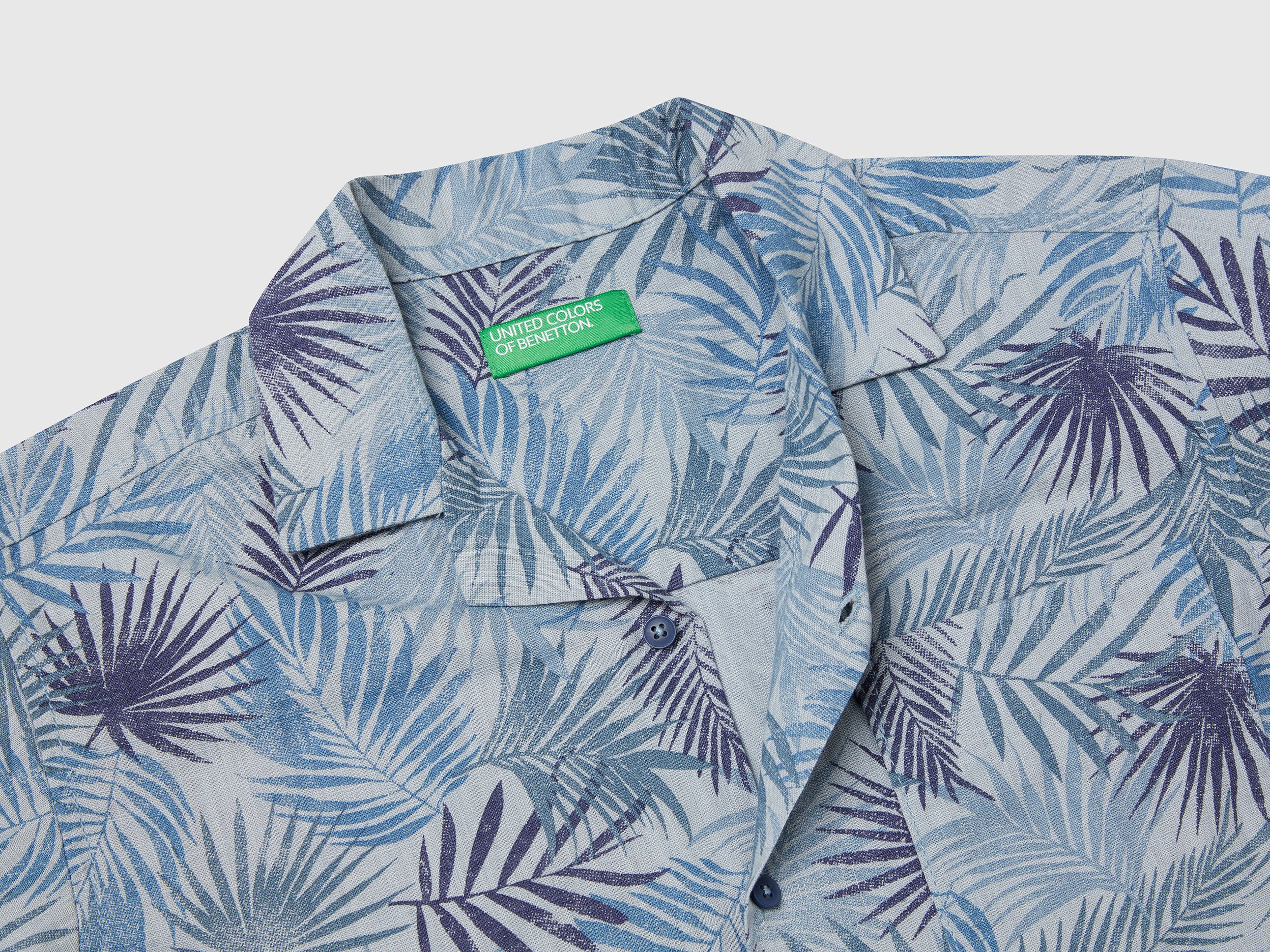 Camicia con stampa tropicale - Image 3