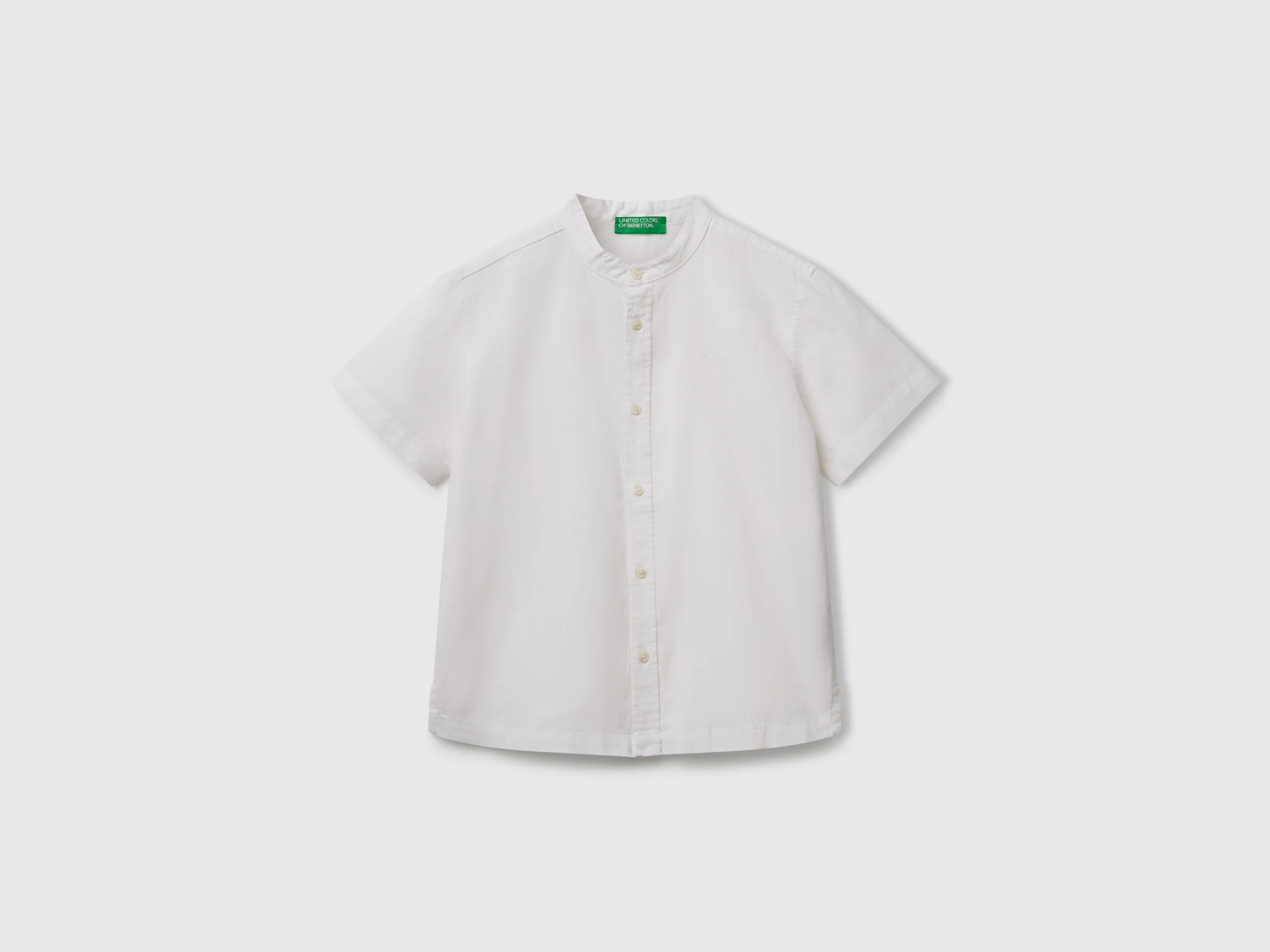 Camicia coreana a manica corta
