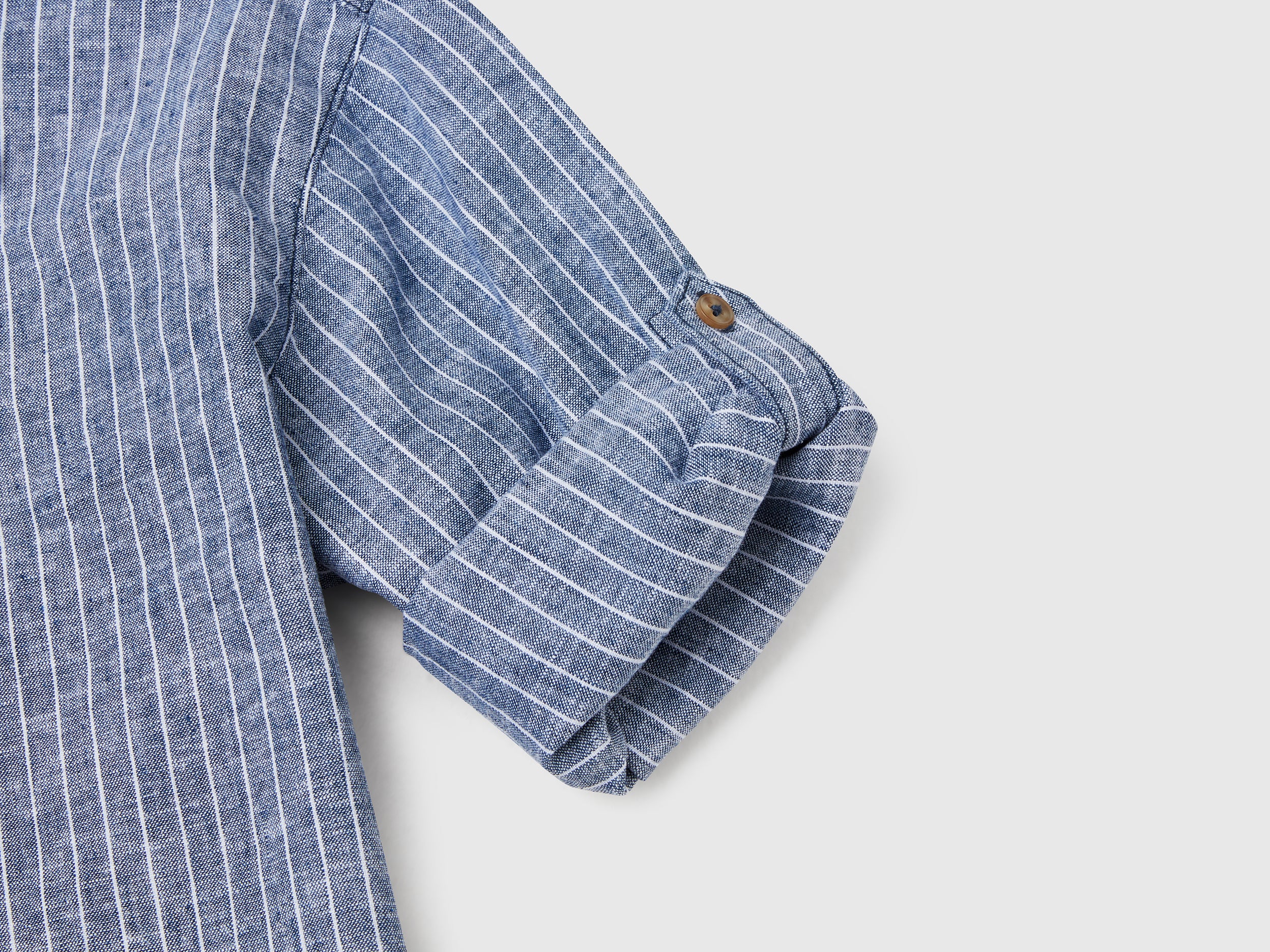 Camicia coreana a righe - Image 3