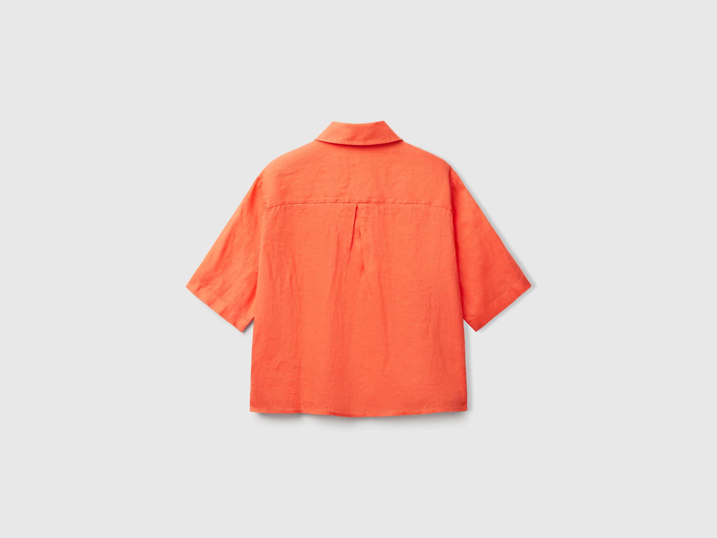 Camicia corta in puro lino - Image 2