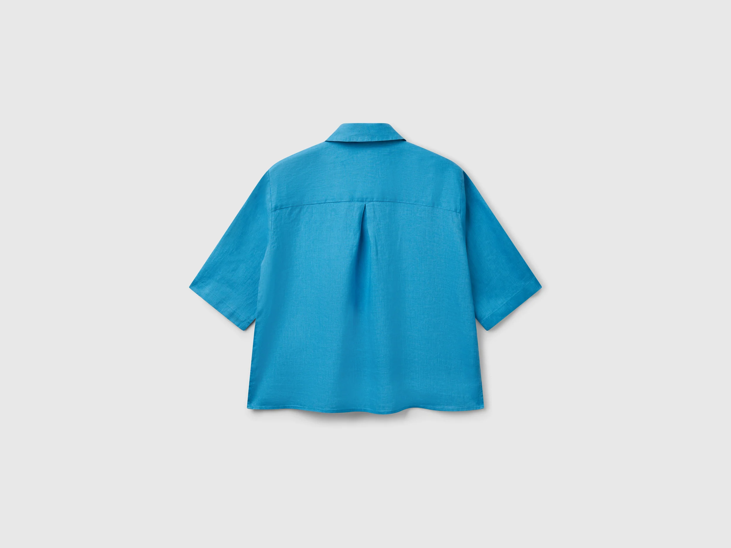 Camicia corta in puro lino - Image 2