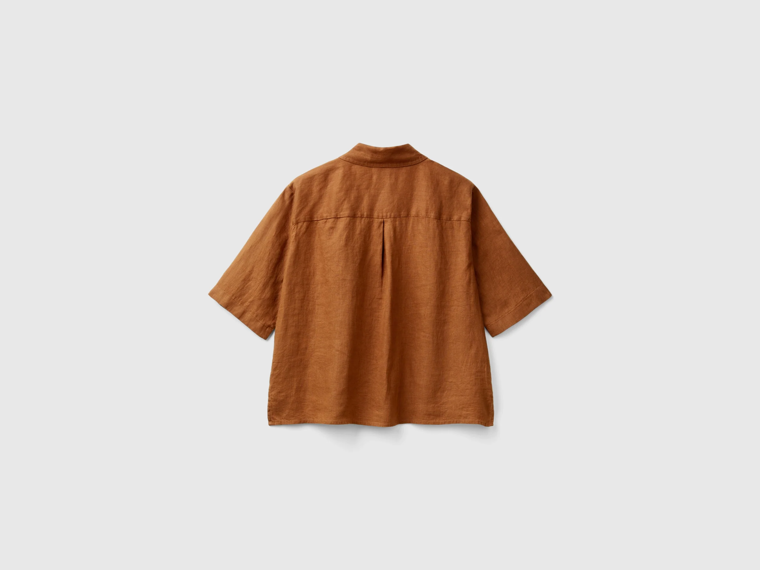 Camicia corta in puro lino - Image 2