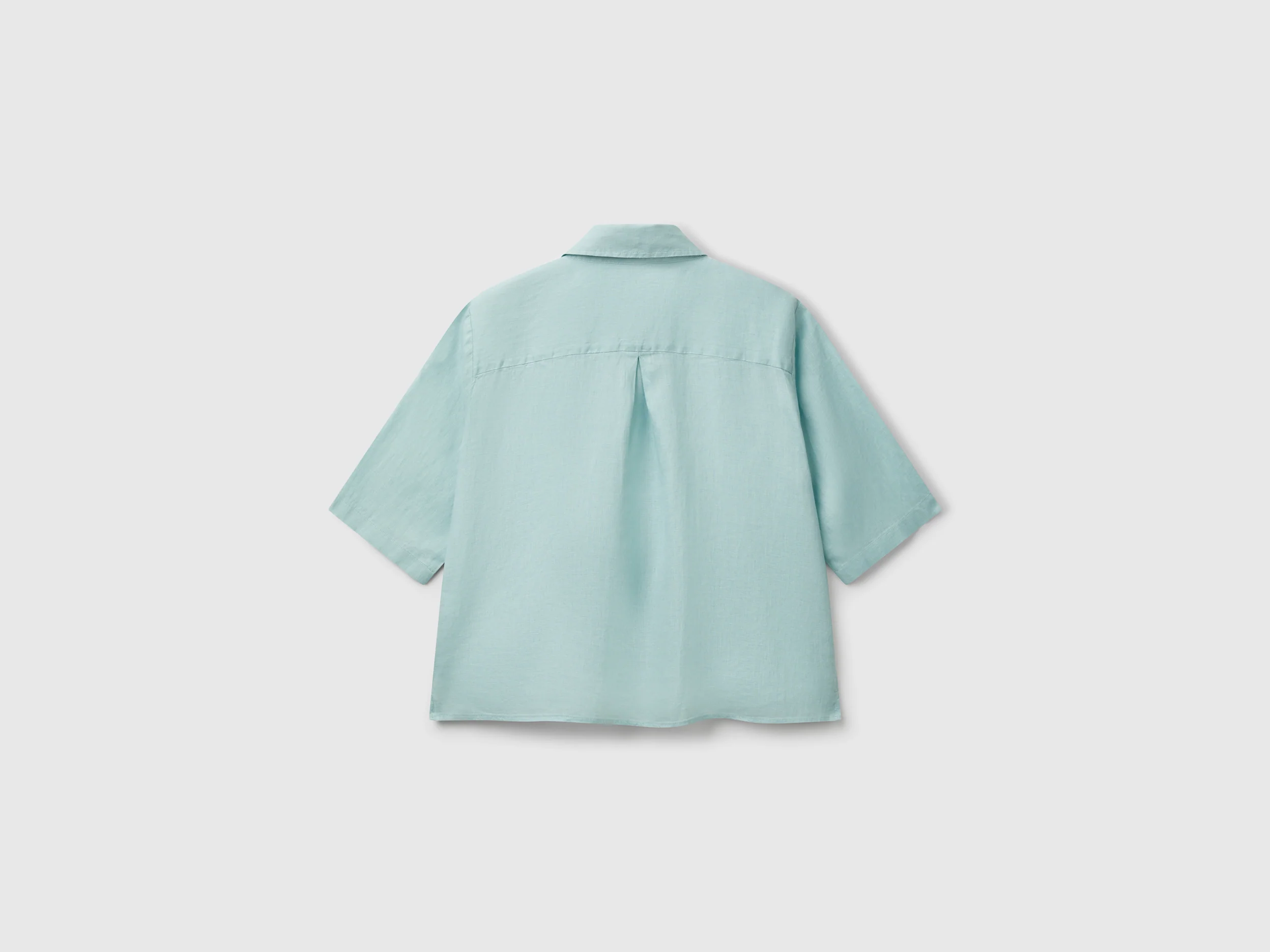 Camicia corta in puro lino - Image 2