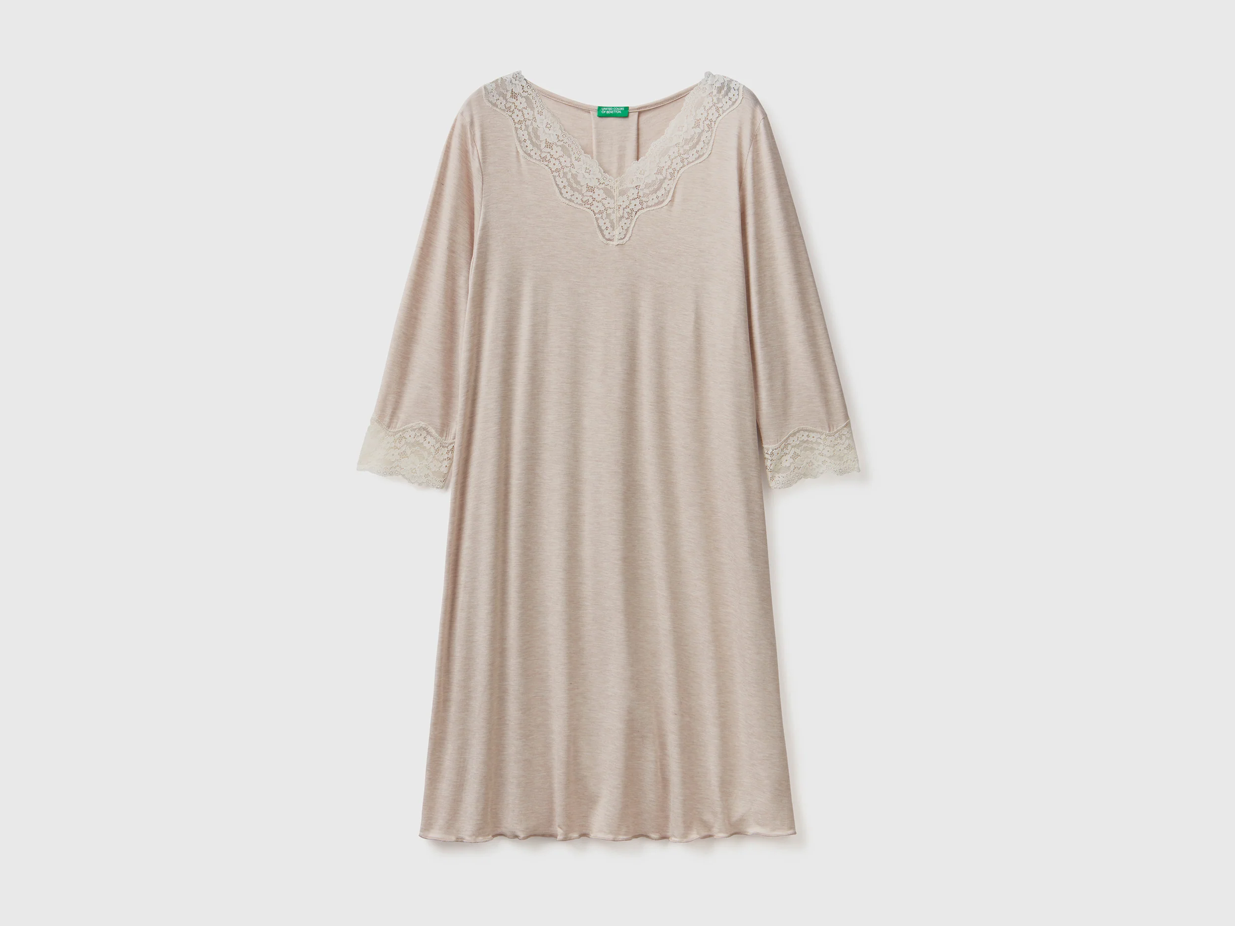 Camicia da notte con dettagli in pizzo