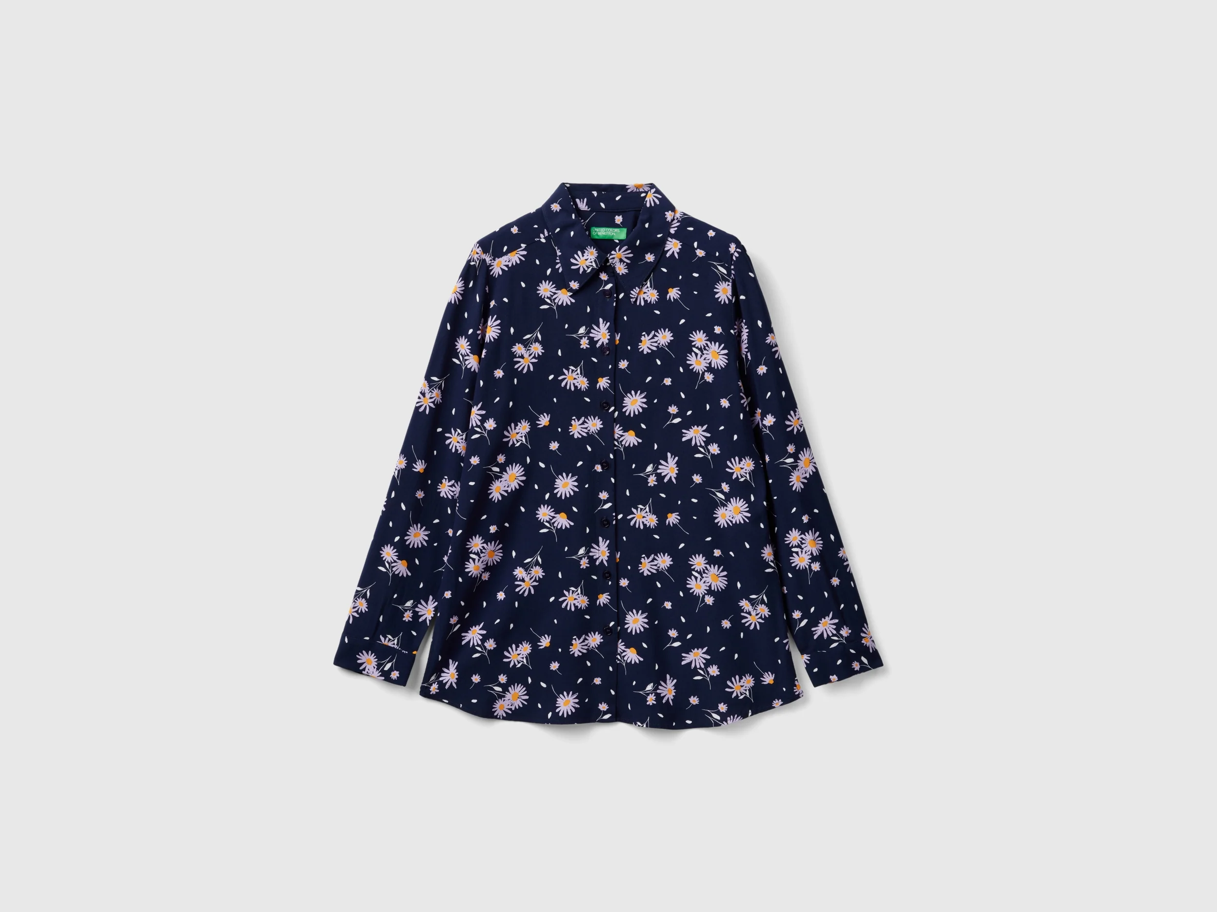 Camicia fantasia in viscosa