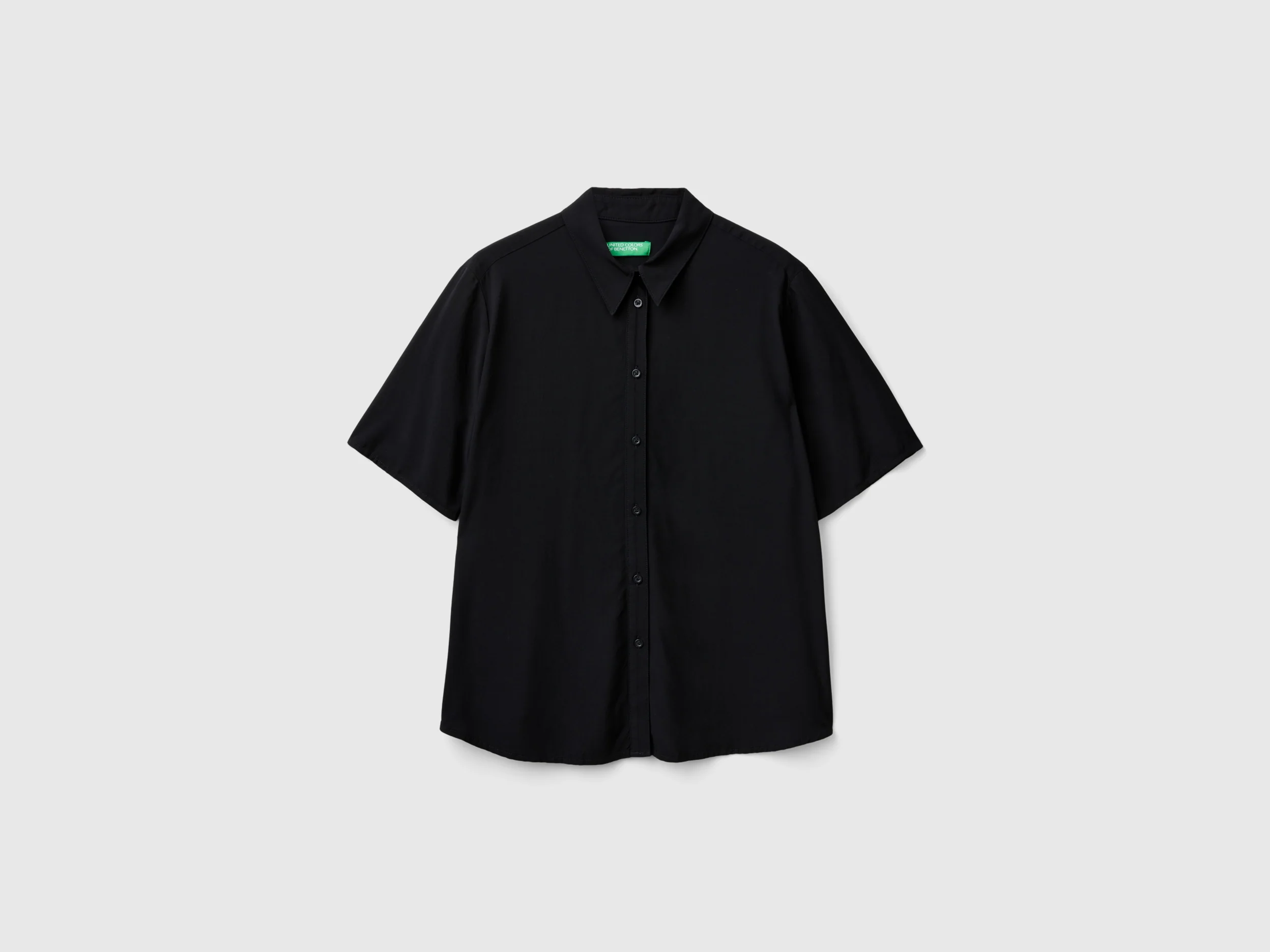 Camicia manica 3/4 in viscosa