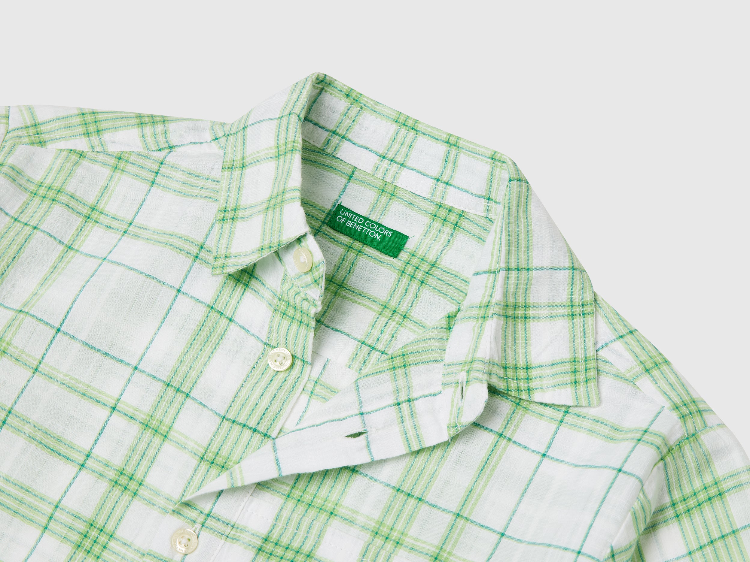 Camicia over fit a quadri - Image 3