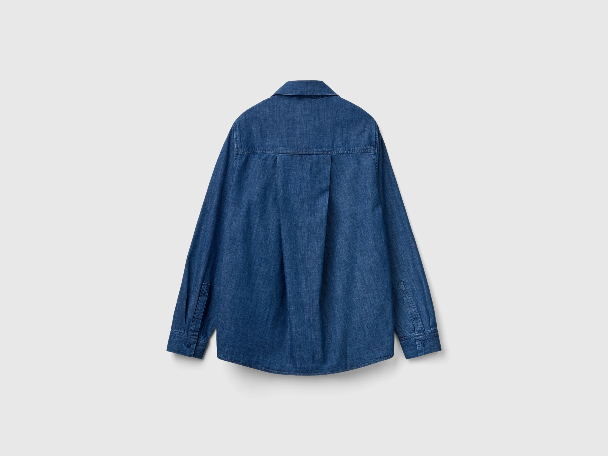 Camicia over fit in chambray - Image 2