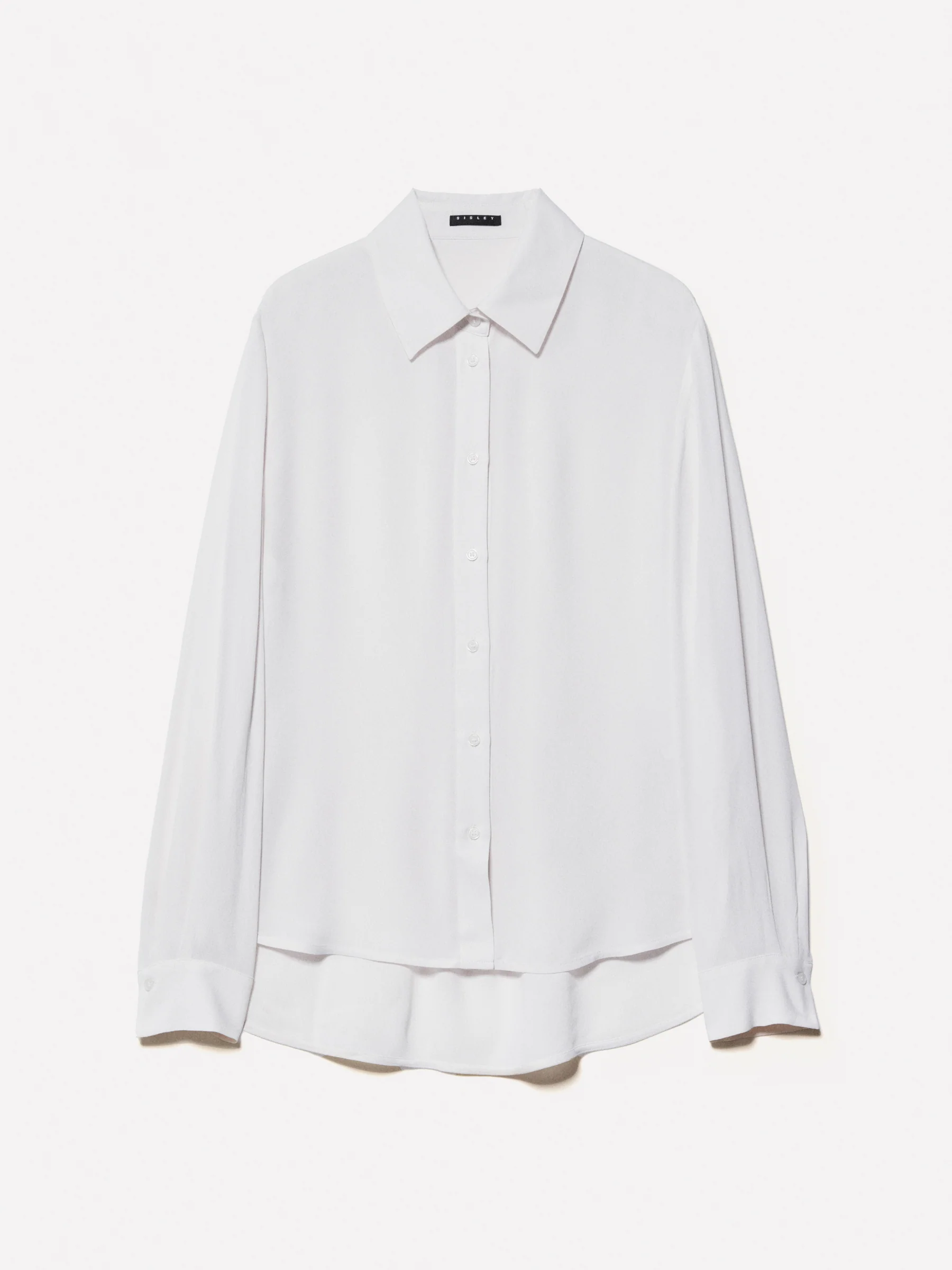 Camicia panna over fit