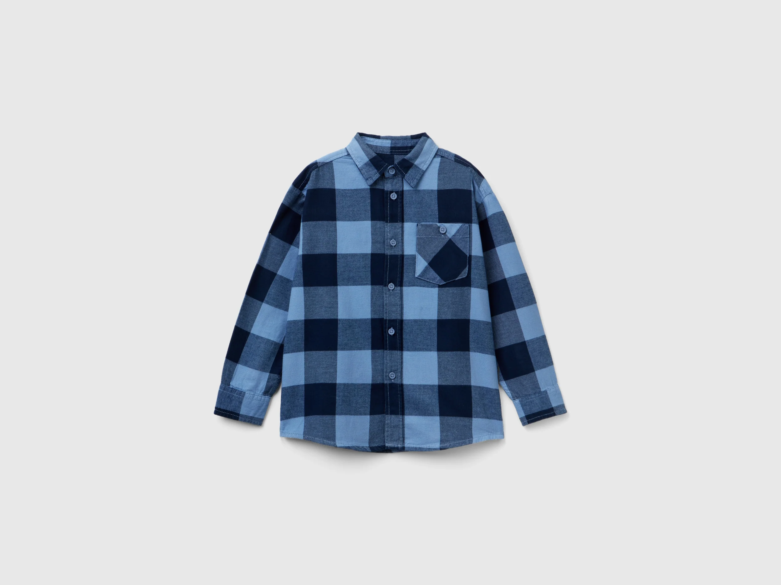 Camicia scozzese 100% cotone