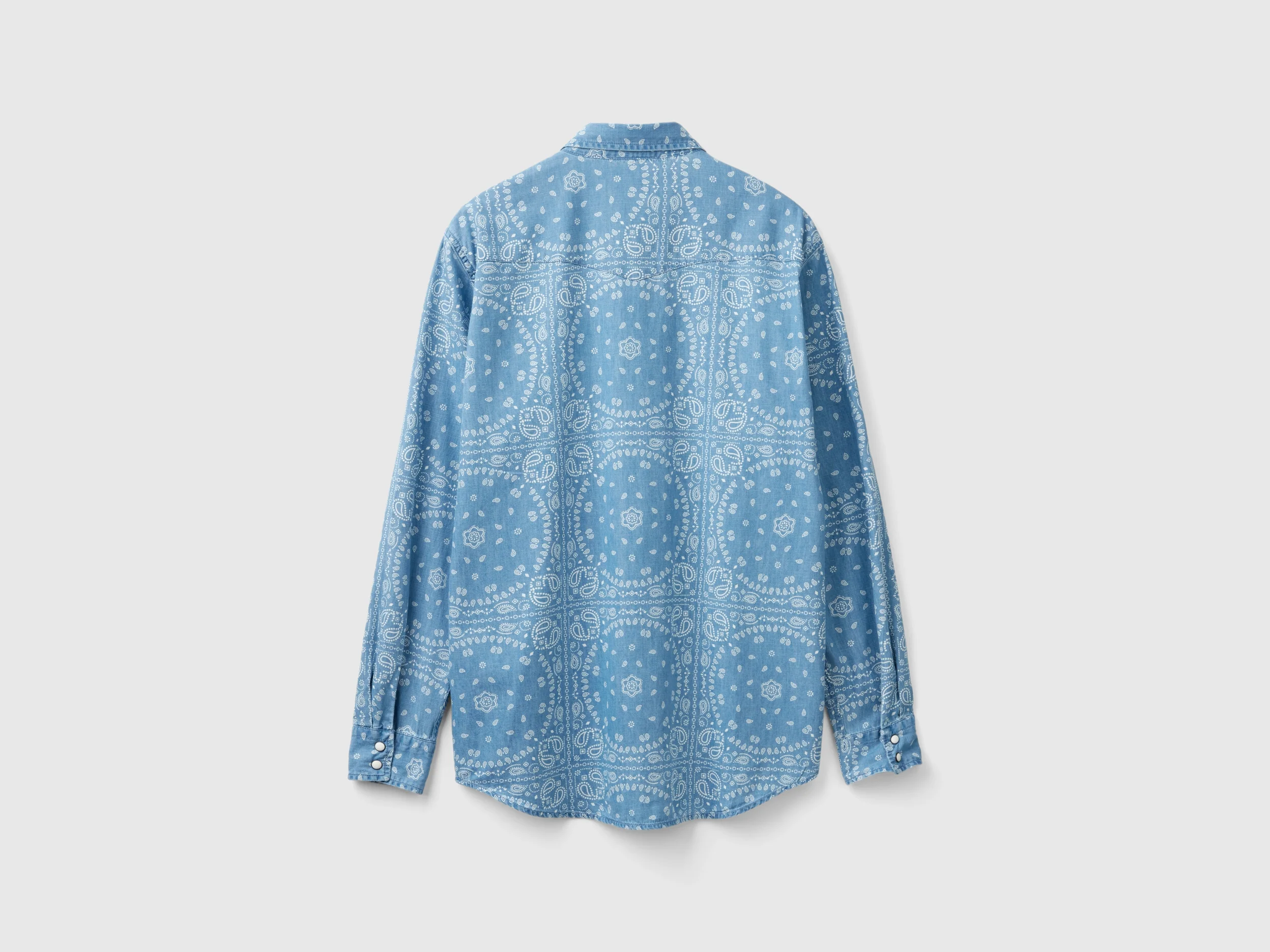 Camicia western in chambray - Image 2