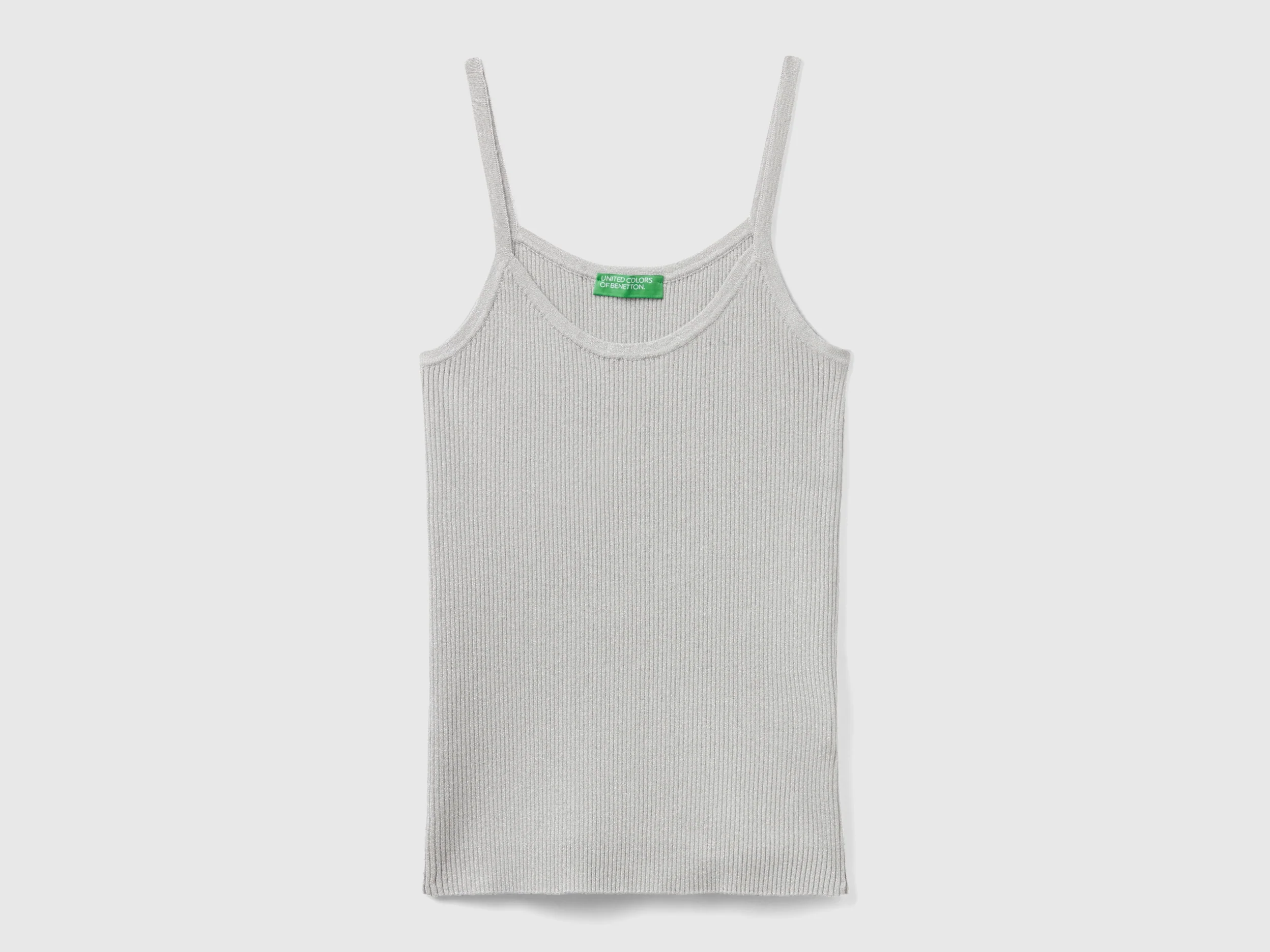 Canotta stretch con lurex