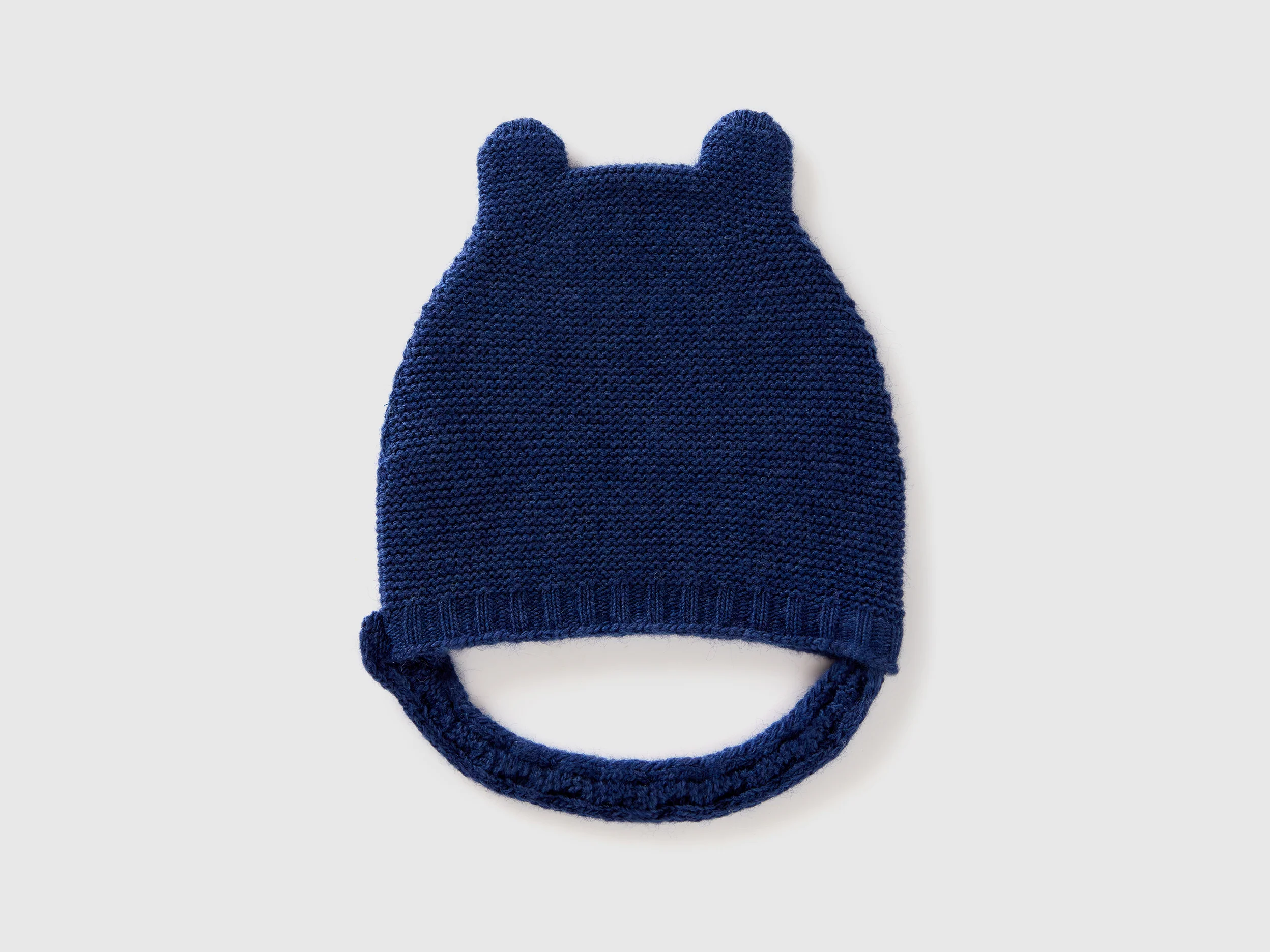 Cappellino con orecchie in misto lana riciclata - Image 2