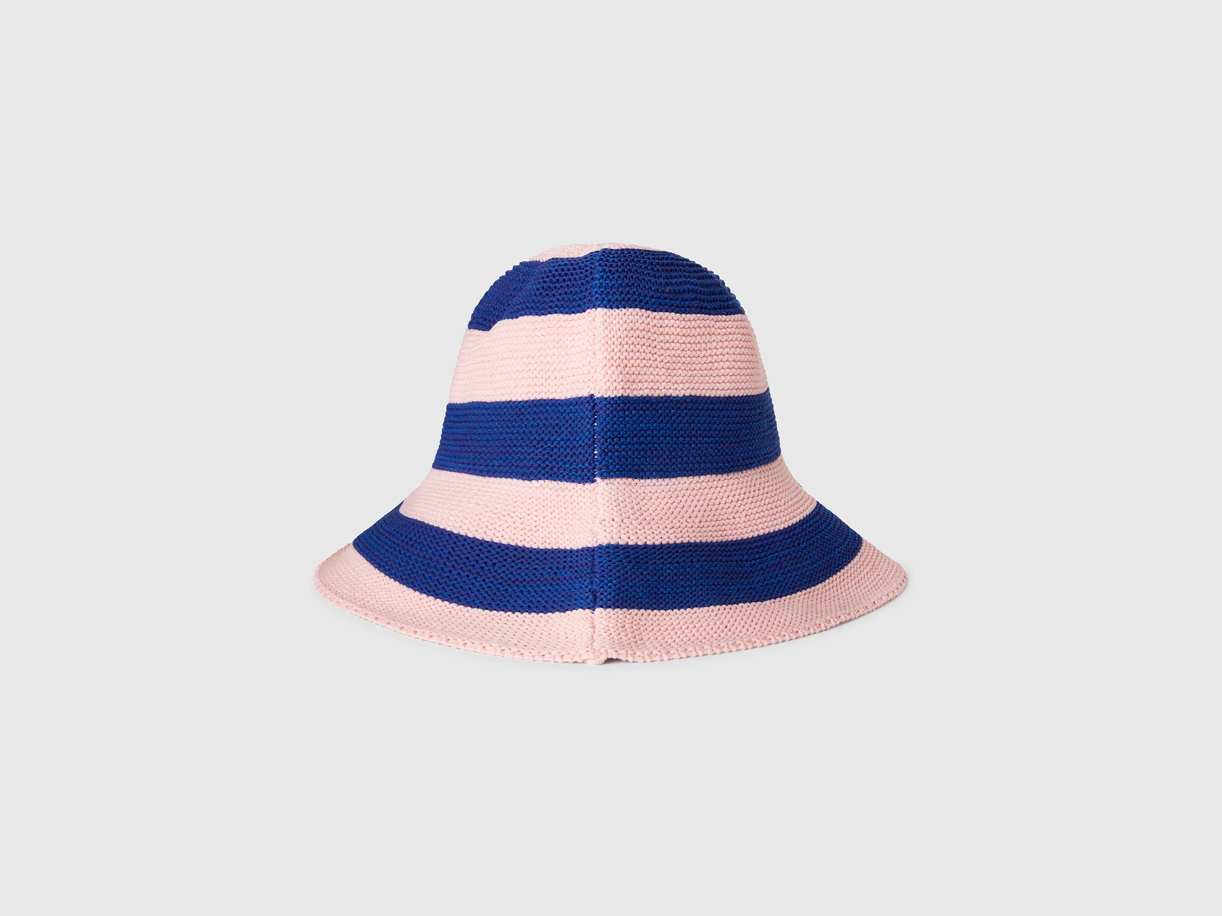 Cappello a righe blu e rosa - Image 2