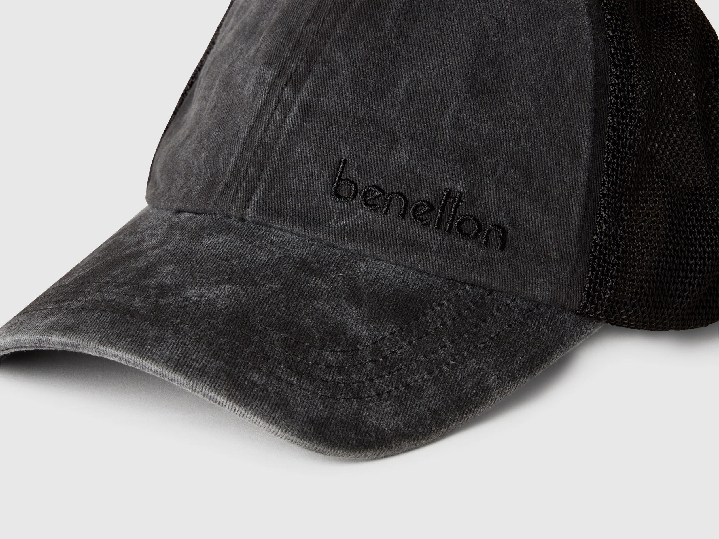 Cappello baseball in cotone e mesh - Image 3