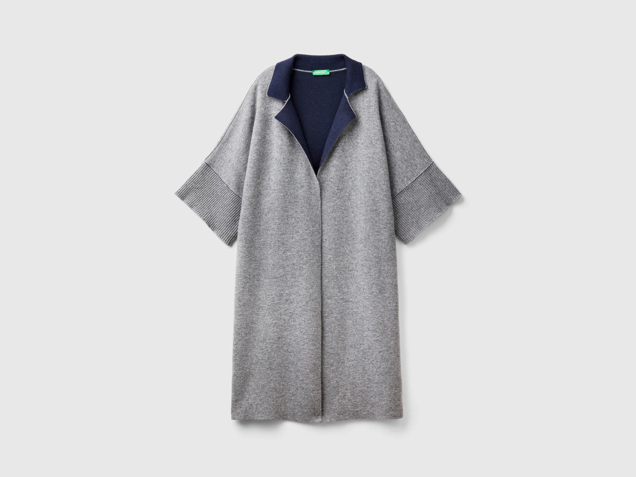Cappotto aperto reversibile