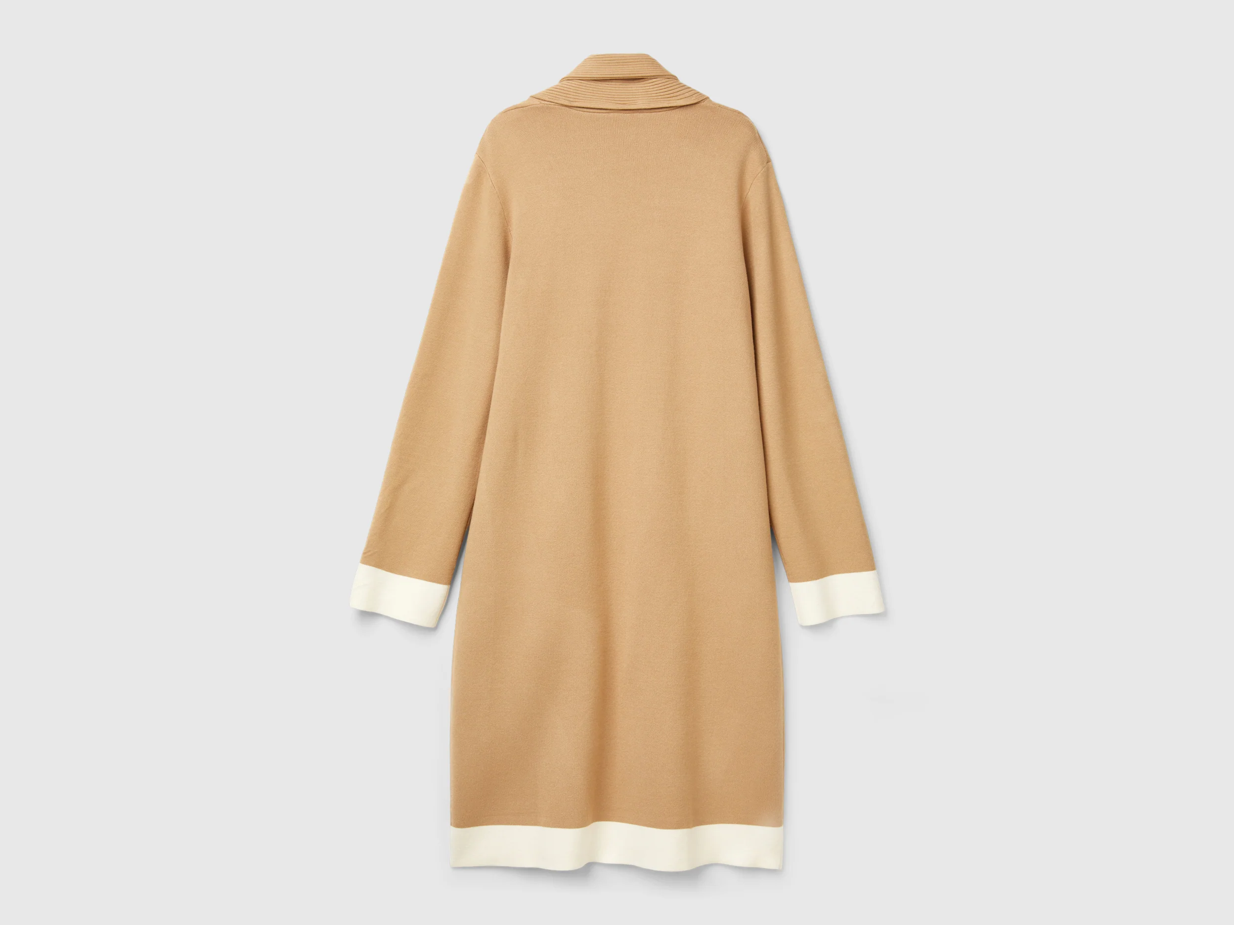 Cappotto in maglia con frange - Image 2