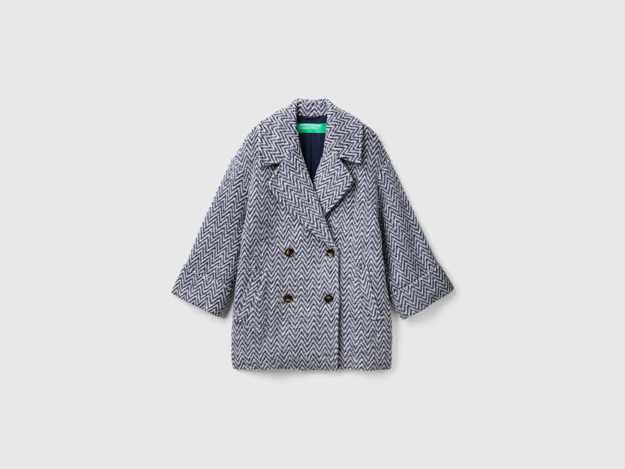 Cappotto oversize doppiopetto