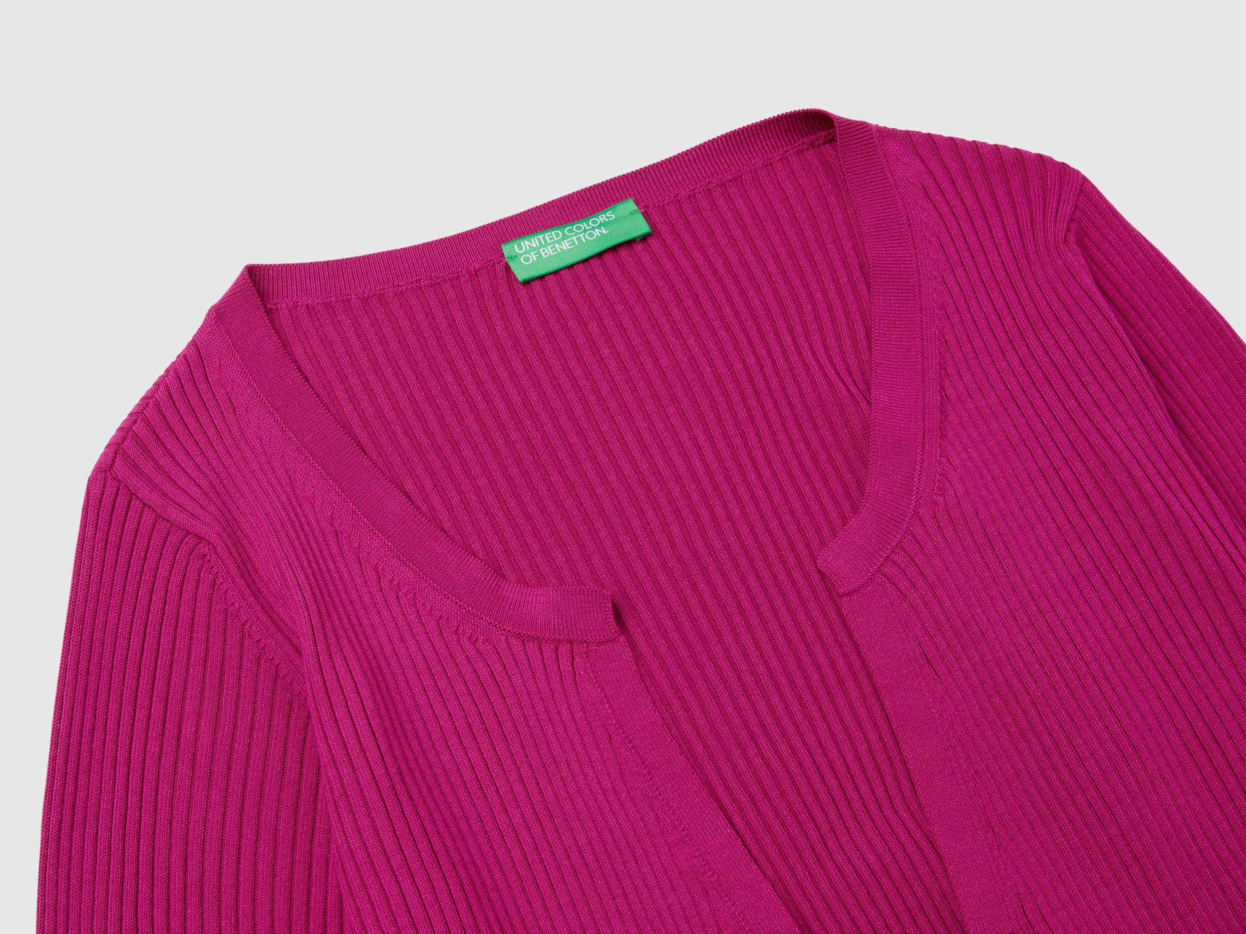 Cardigan cropped con laccetti - Image 3