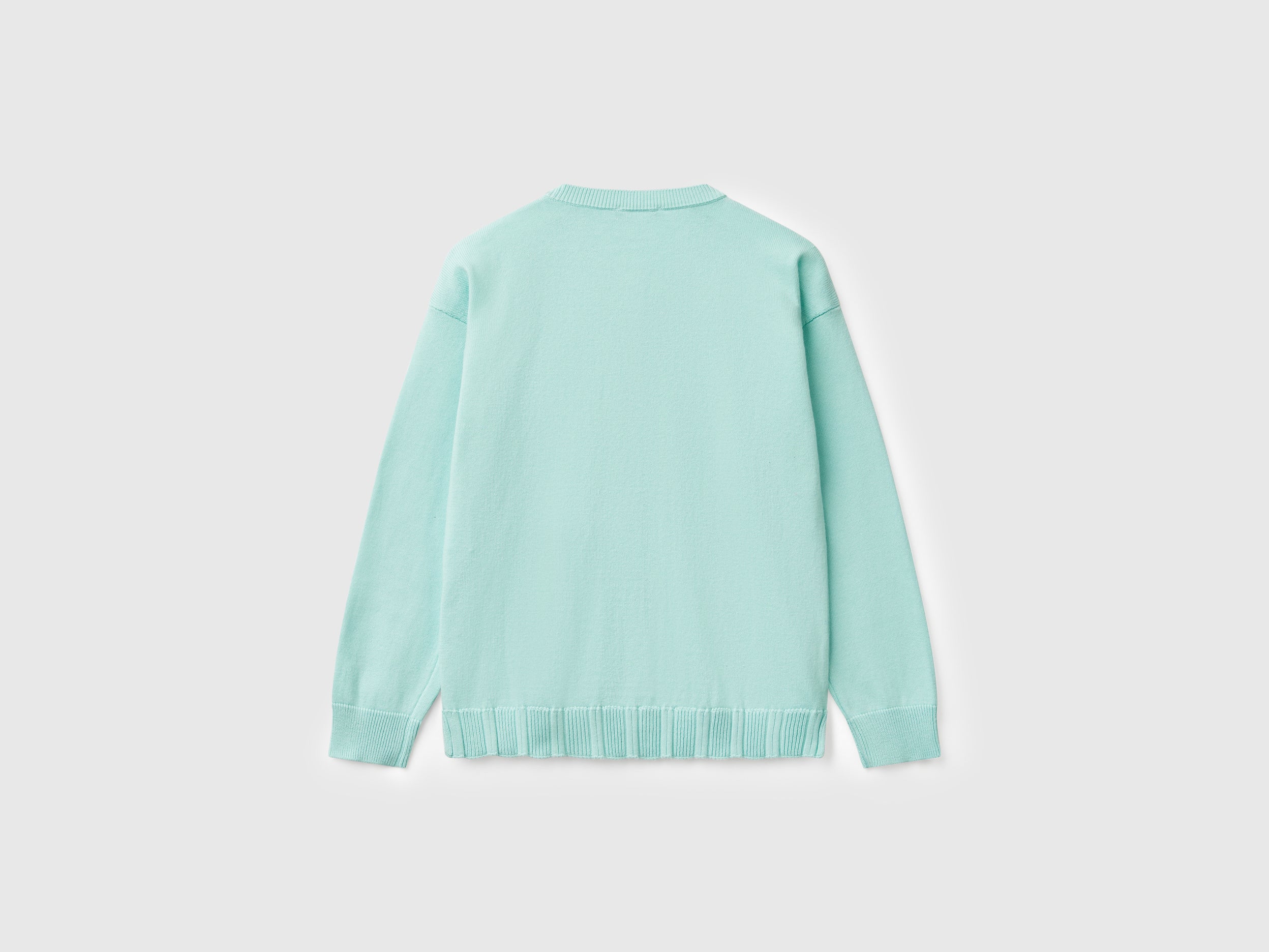 Cardigan girocollo in puro cotone - Image 2