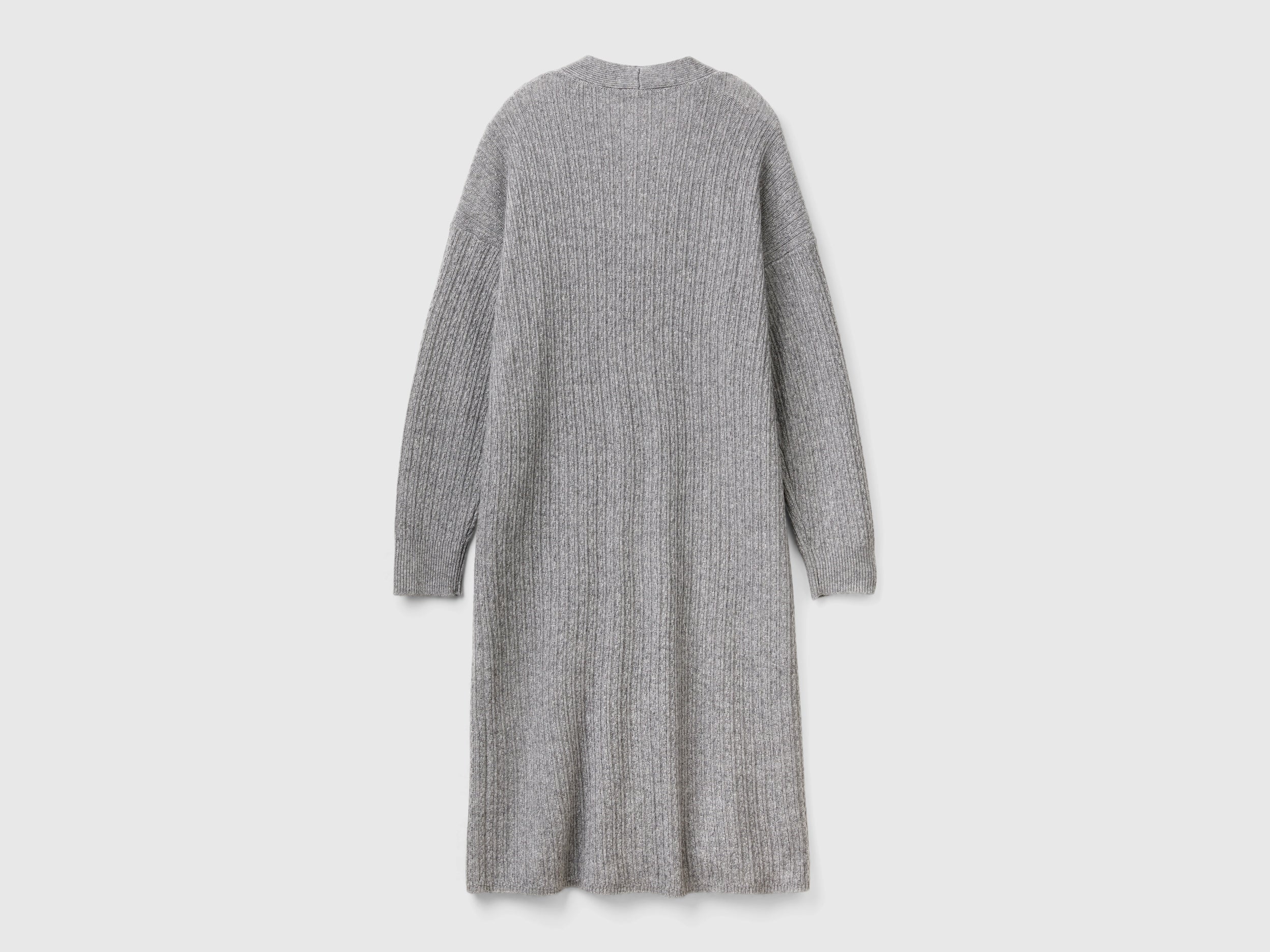 Cardigan lungo in misto lana - Image 2
