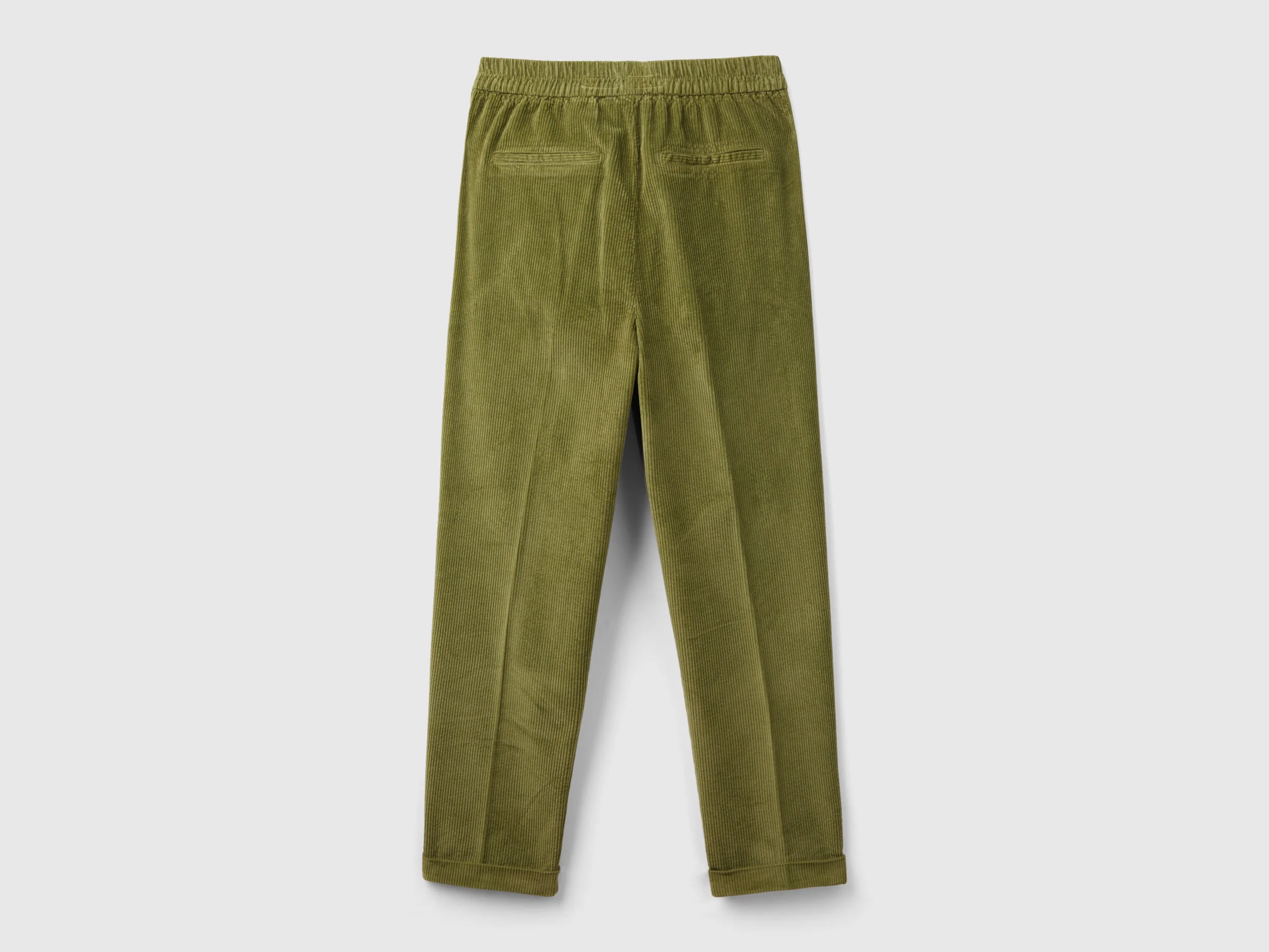 Chino in velluto con vita elasticizzata - Image 2