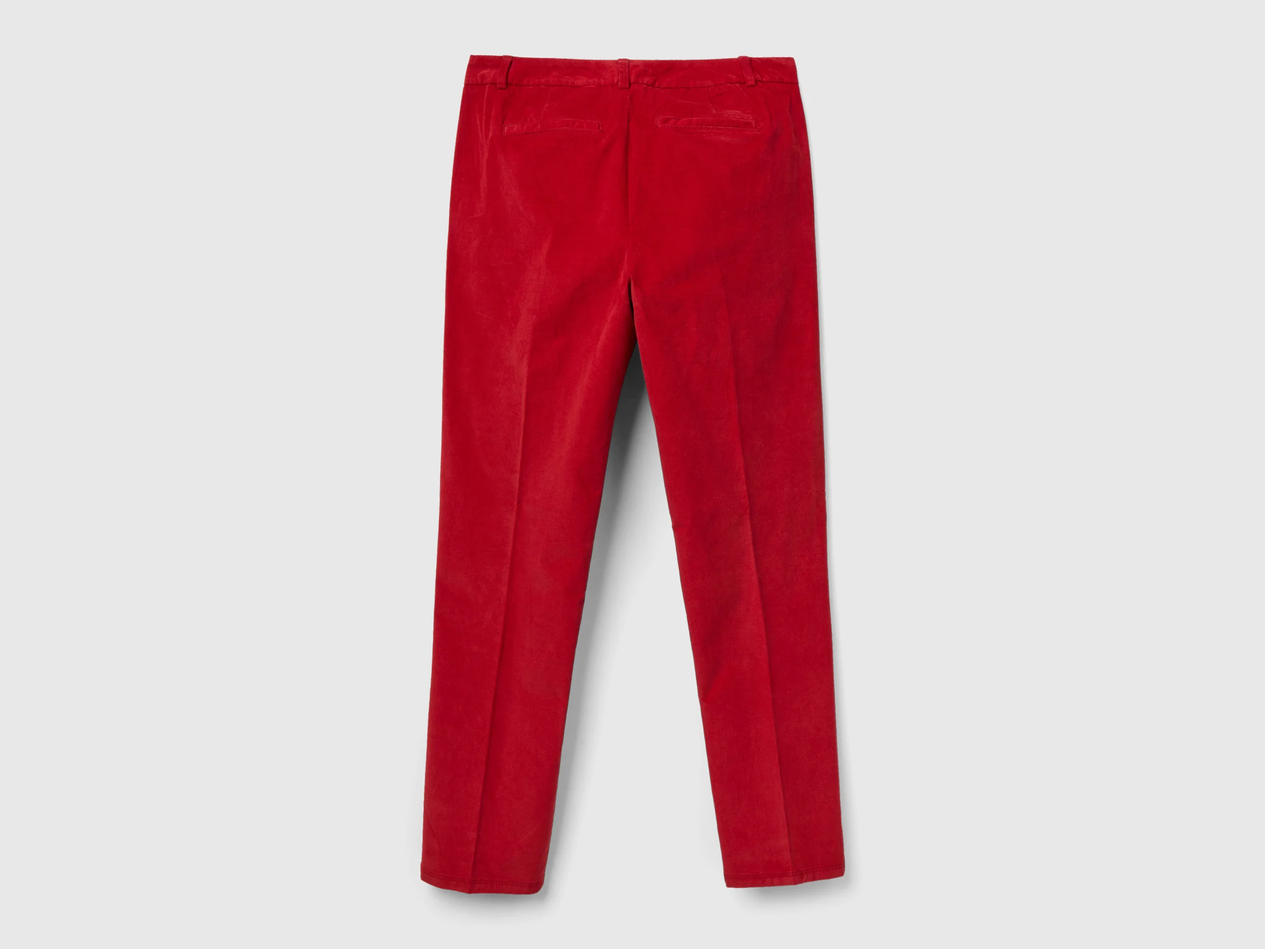 Chino in velluto elasticizzato - Image 2
