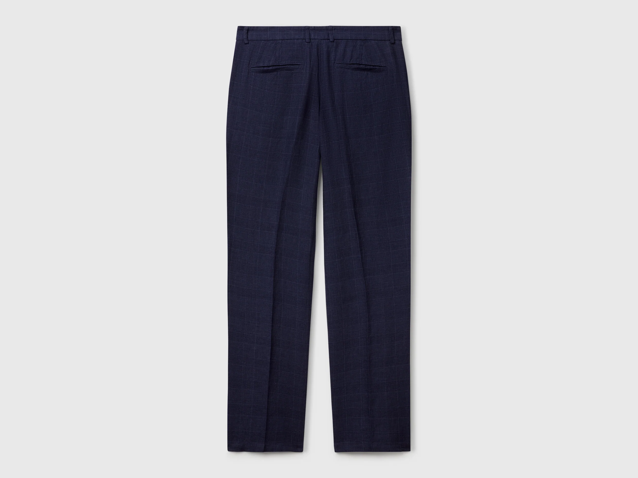 Chino rigati in misto lino - Image 2