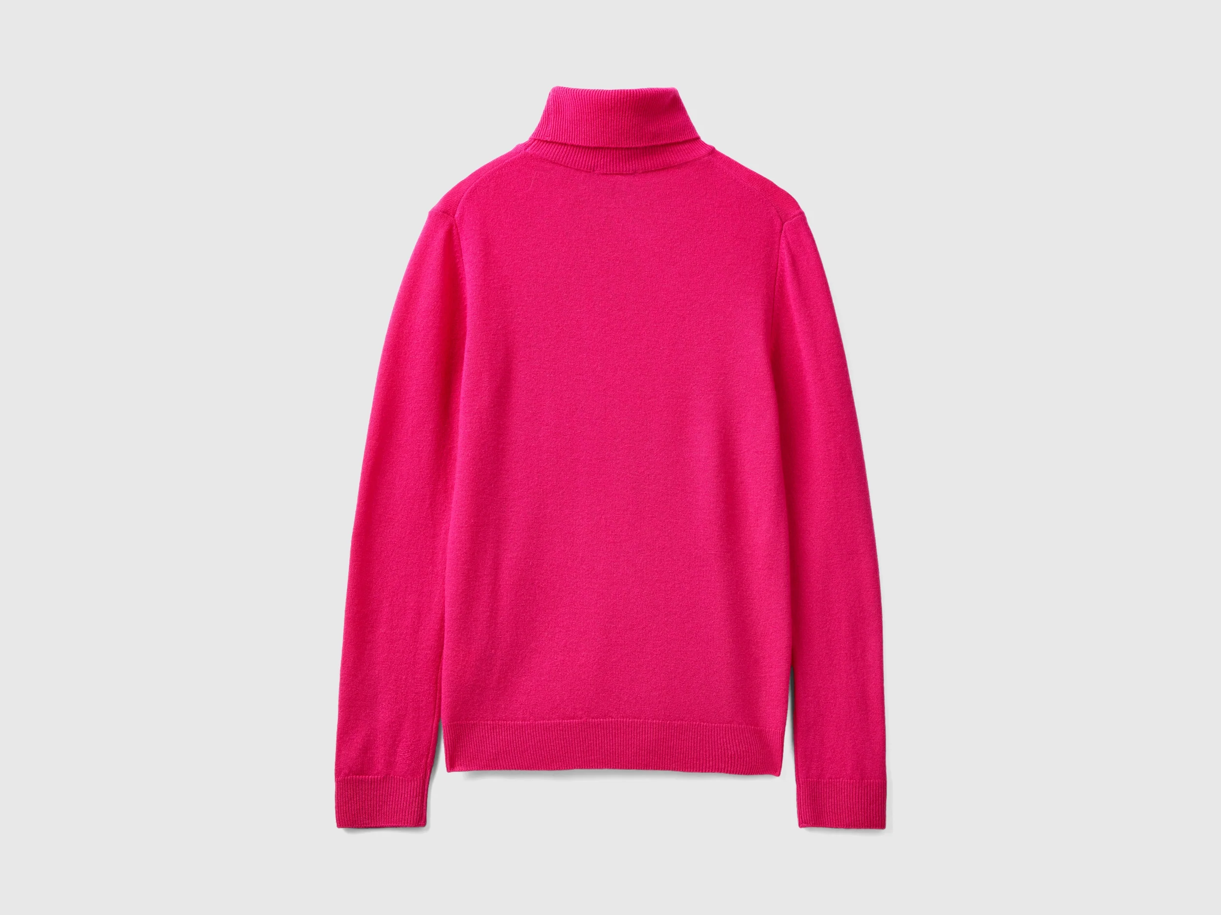 Dolcevita fucsia in pura lana Merino - Image 2